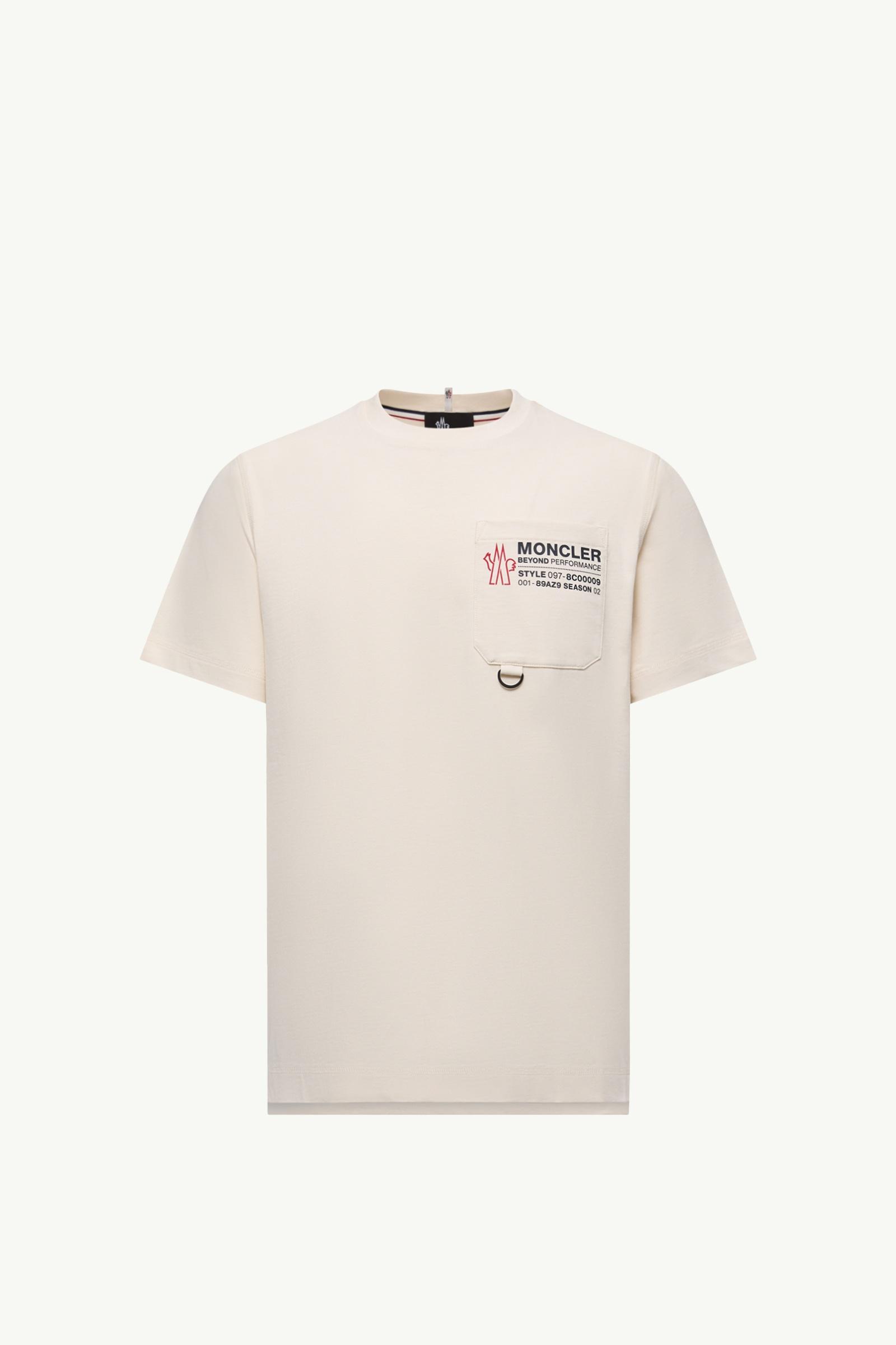 ホワイト Tシャツ : Tシャツ＆ポロシャツ 向けの メンズ | モンクレール