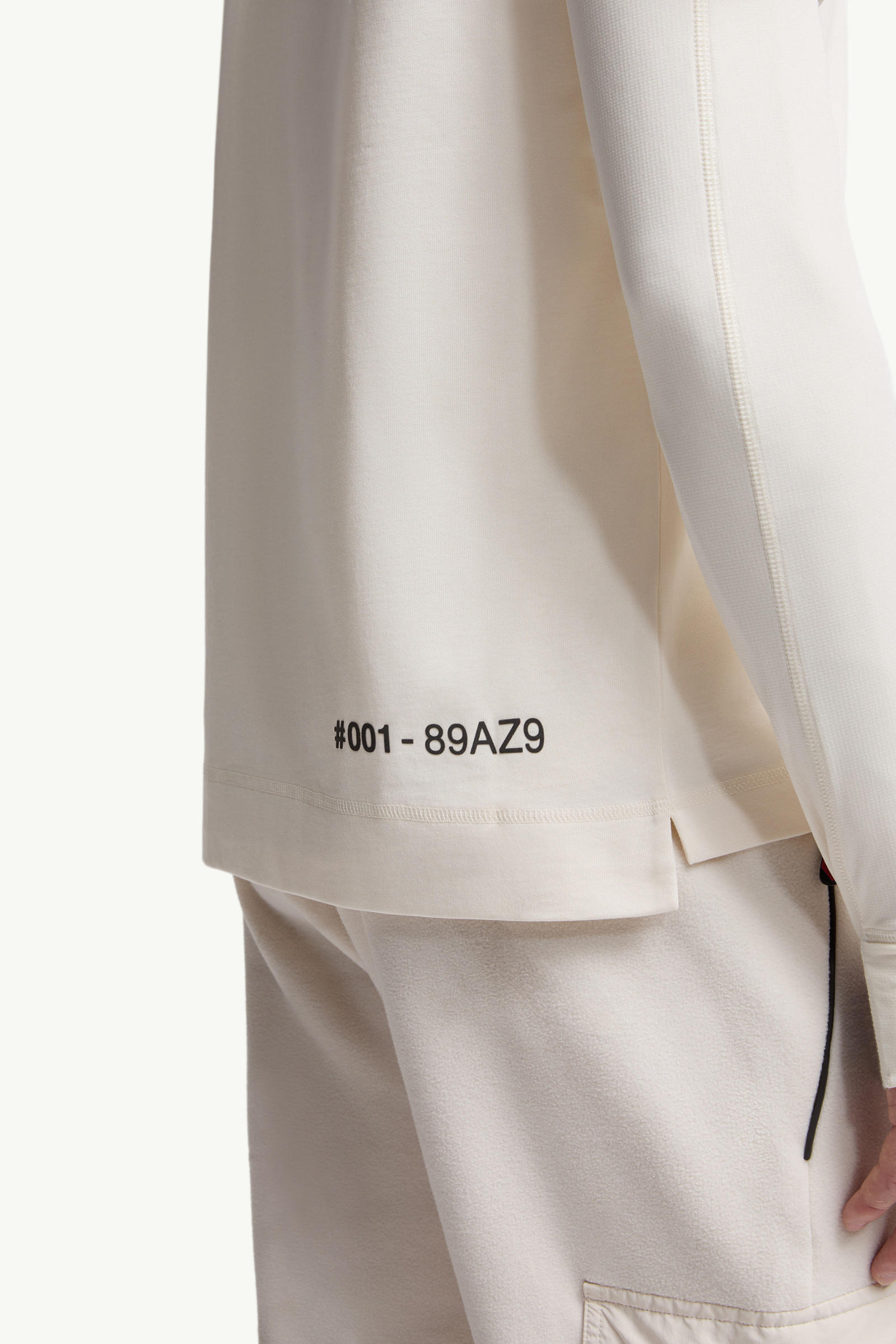 Logo Cotton T-Shirt Men White Moncler 5