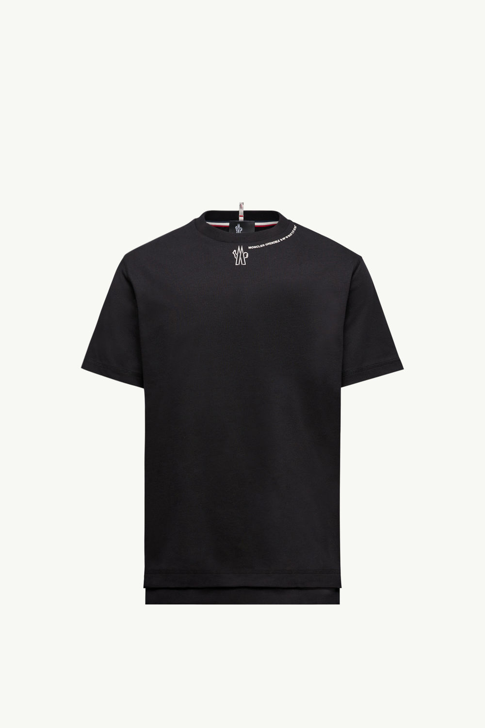 Logo Cotton T-Shirt Men Black Moncler 2