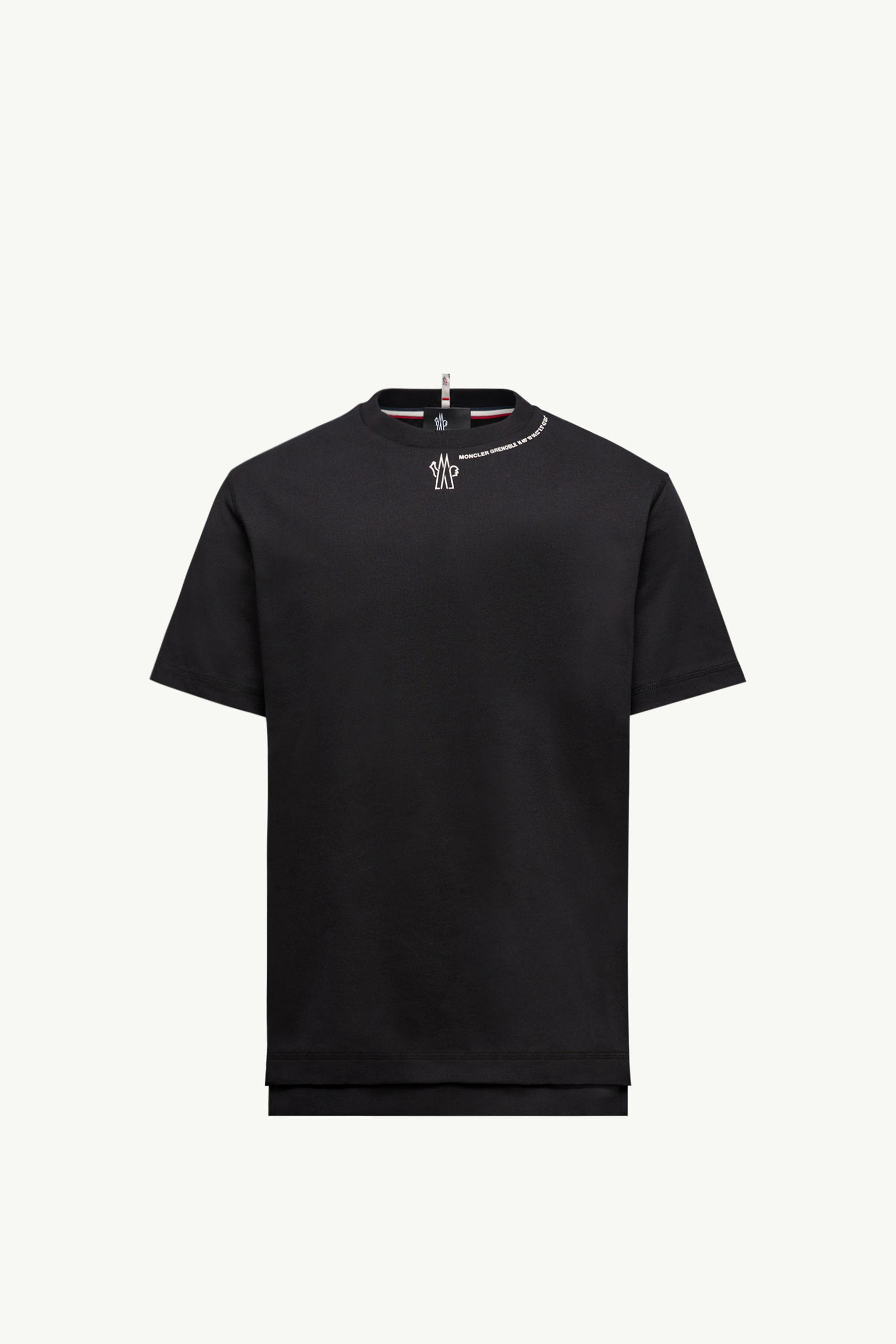 Logo Cotton T-Shirt Men Black Moncler 2