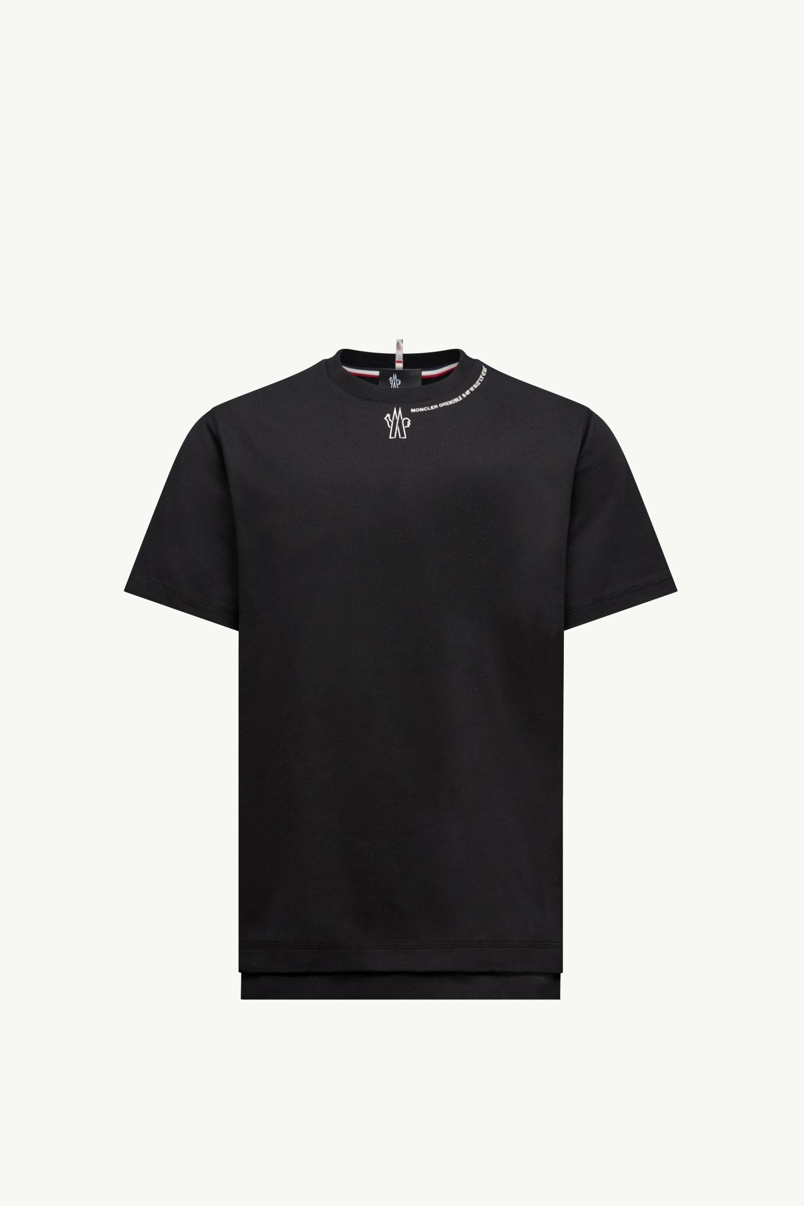 2021-22年 モンクレール MATT BLACK Tシャツ ダークグリーン S 