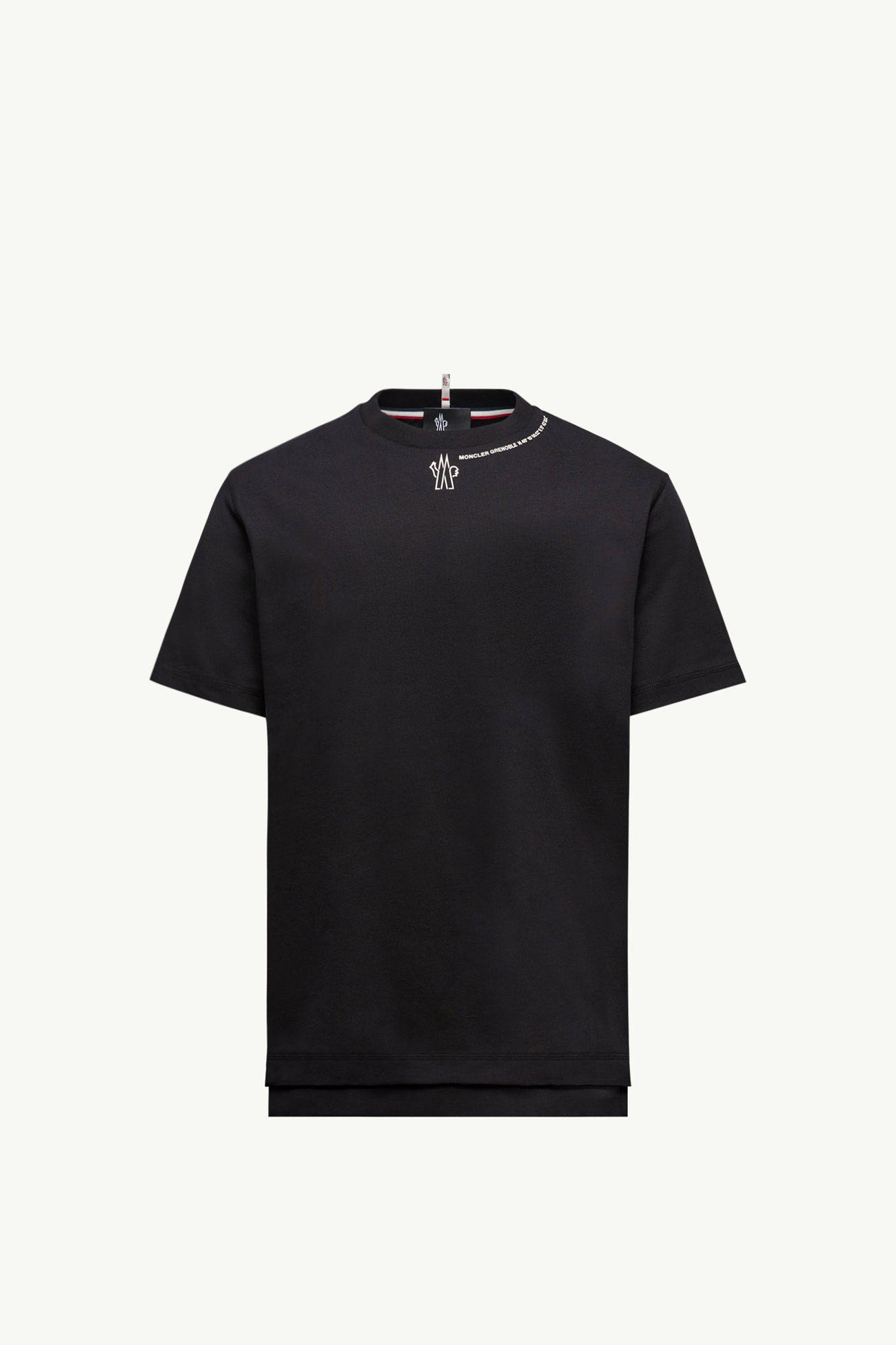 T-Shirt aus Baumwolle mit Logo Herren Schwarz Moncler 2