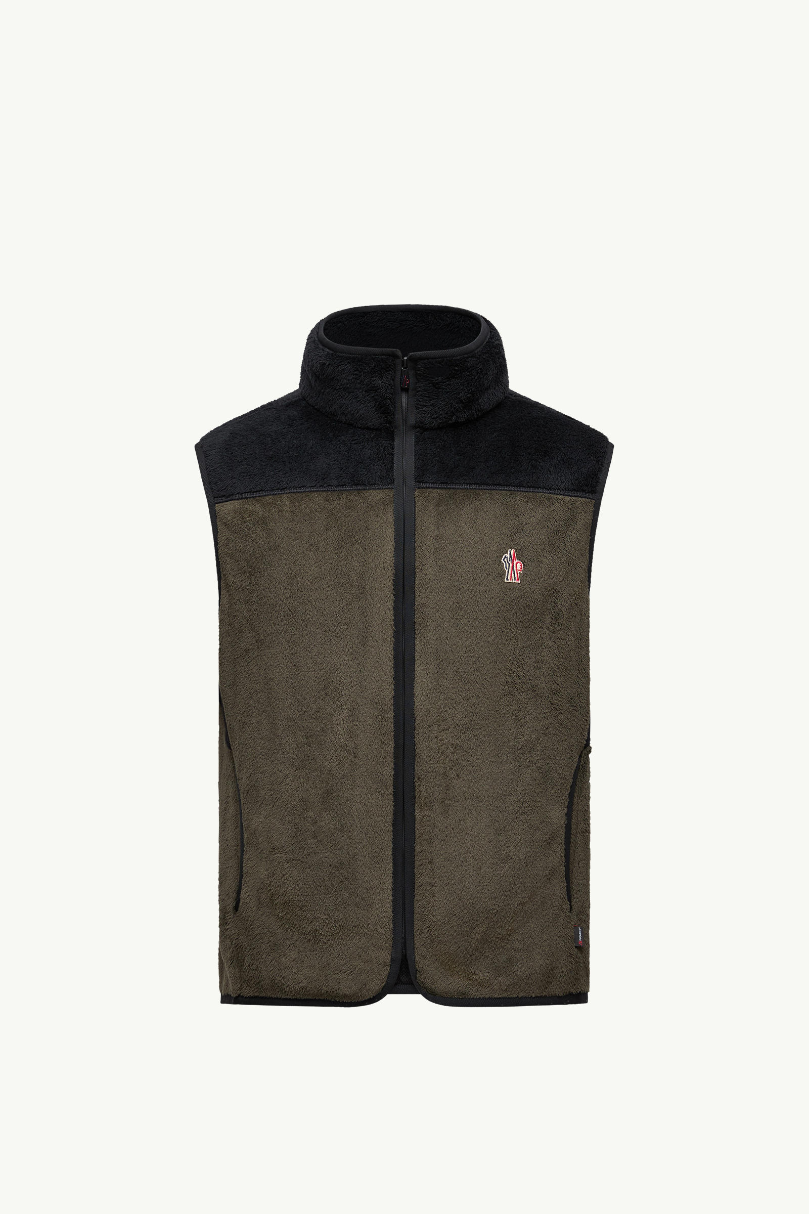 Polartec® Down Vest Men Black & Green Moncler 2
