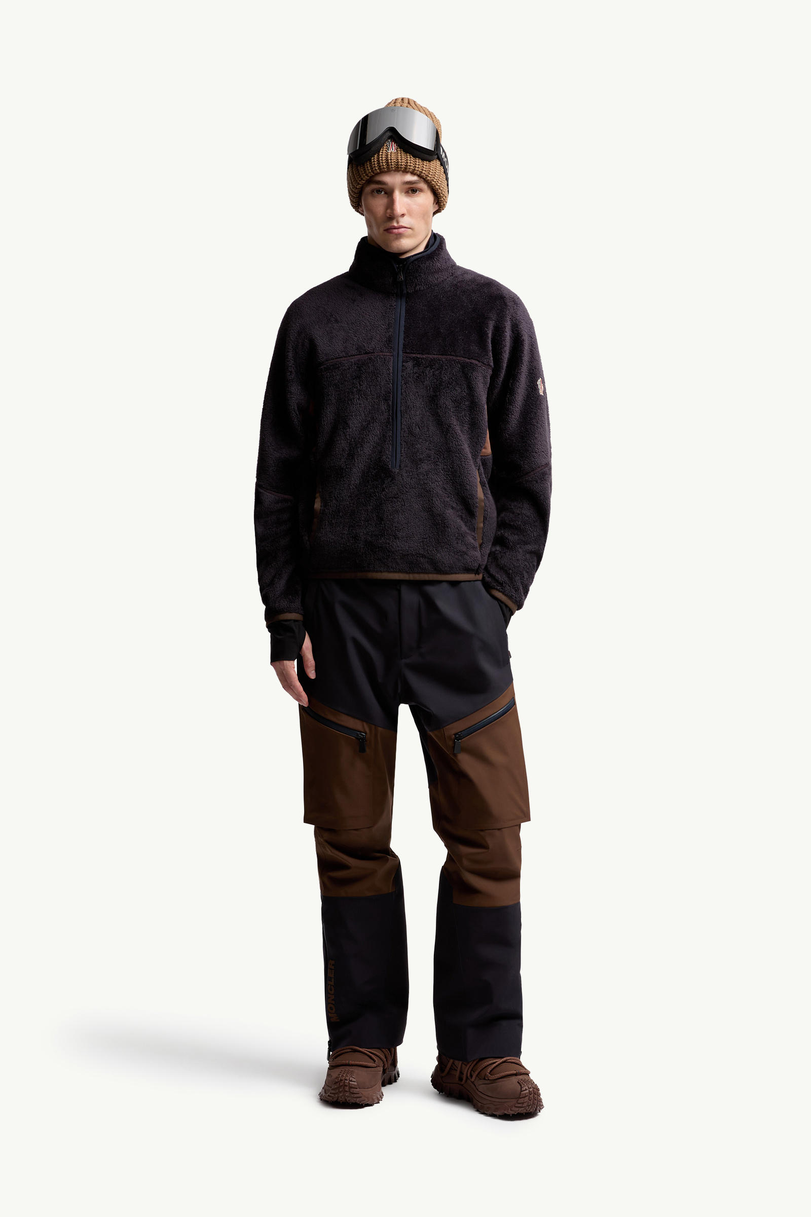 Polartec® Hoodie Men Navy Blue Moncler 0
