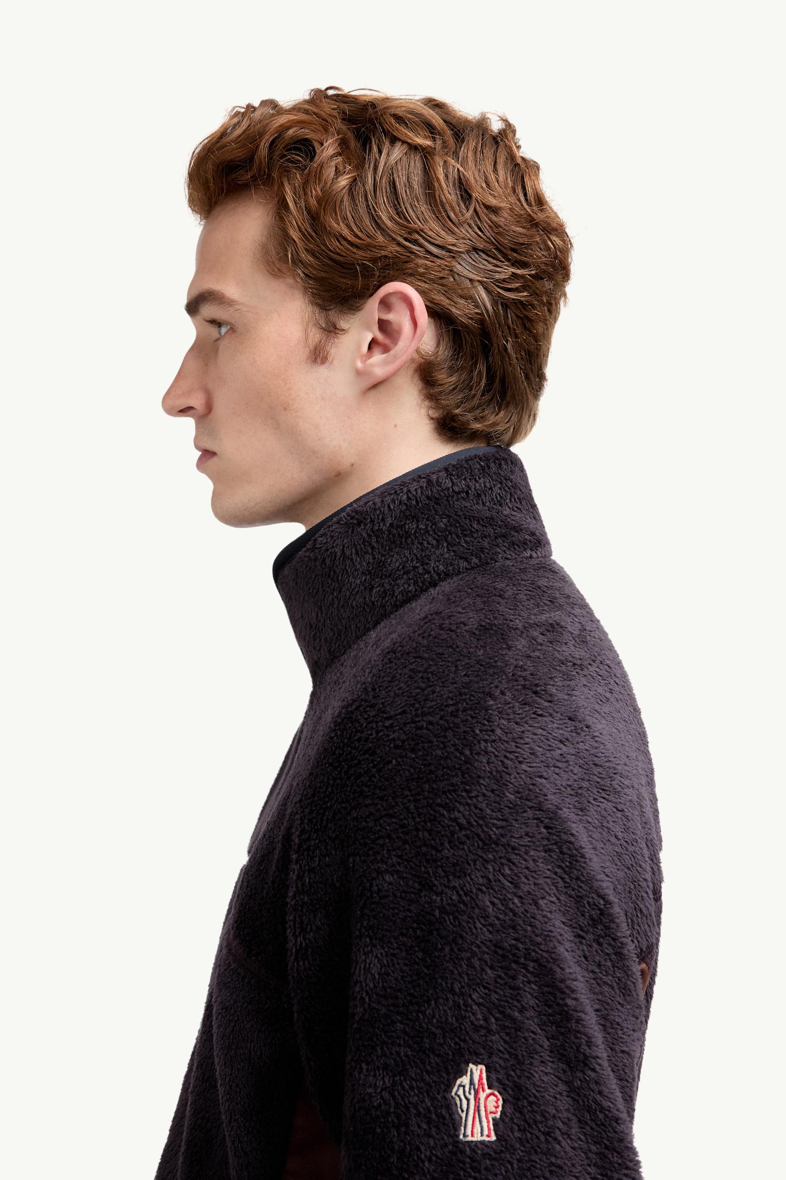 Polartec® Hoodie Men Navy Blue Moncler 1