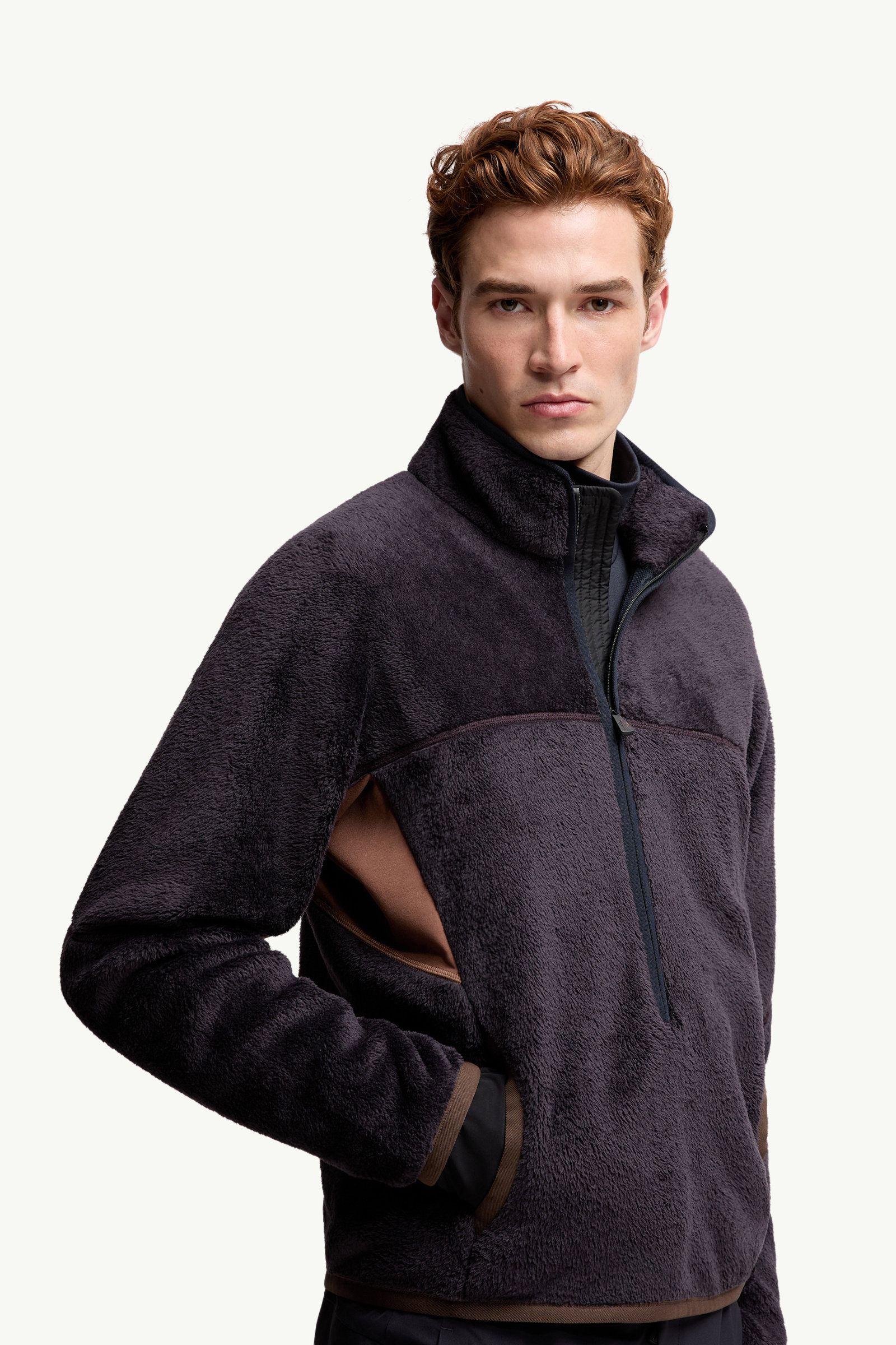 Polartec® Hoodie Men Navy Blue Moncler 5