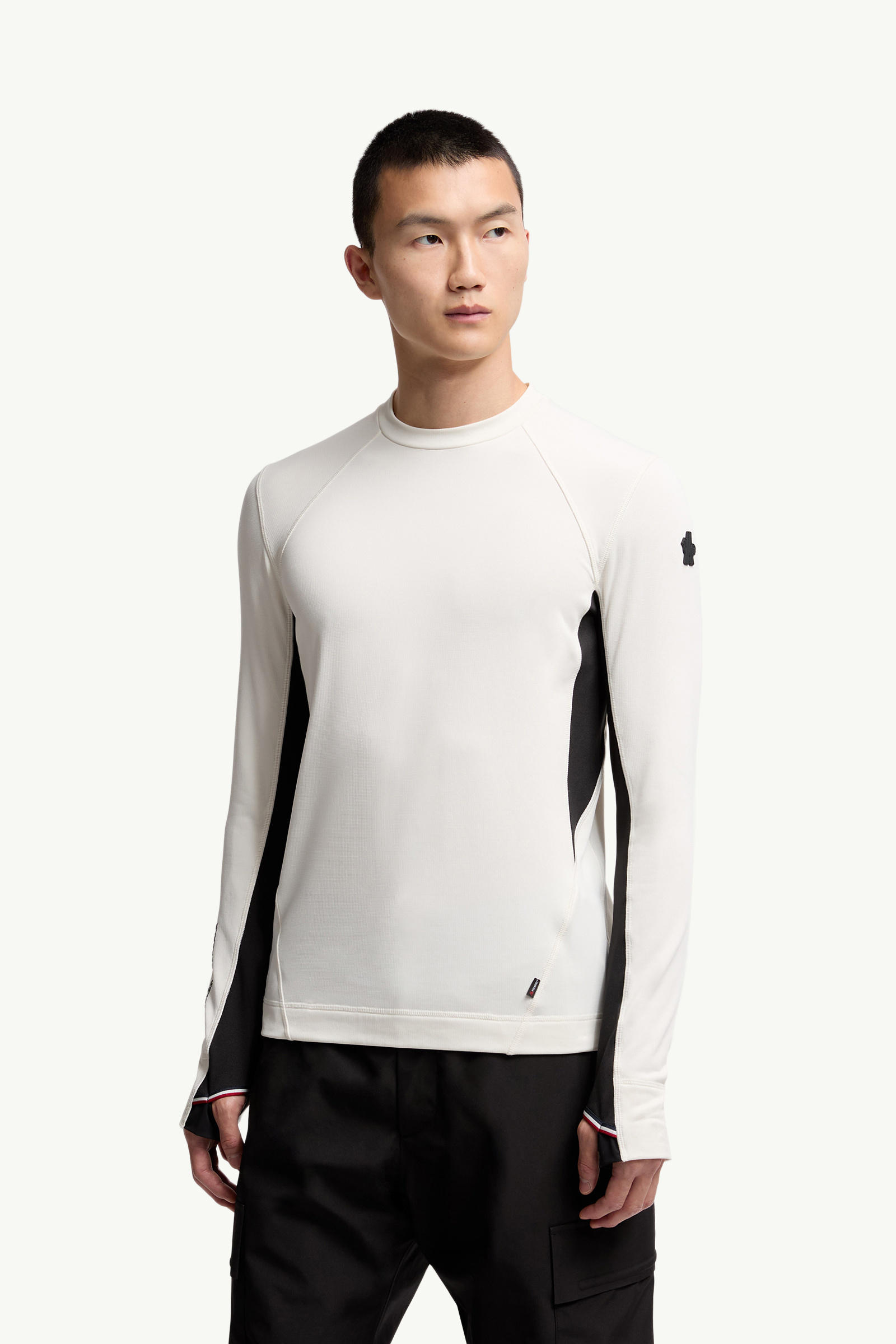 Polartec® Sweatshirt Herren Schwarz & Weiß Moncler 3
