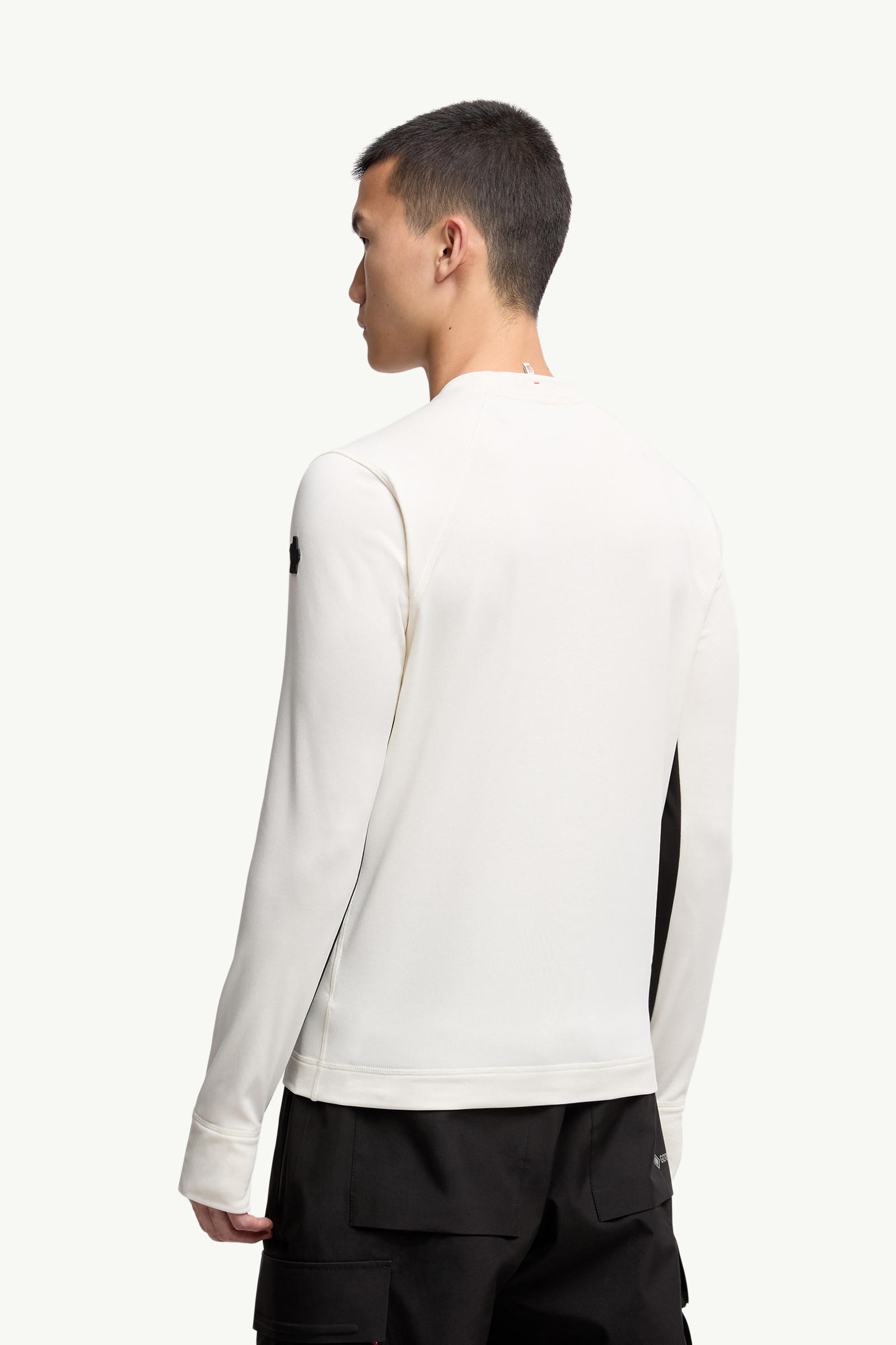 Polartec® Sweatshirt Herren Schwarz & Weiß Moncler 4