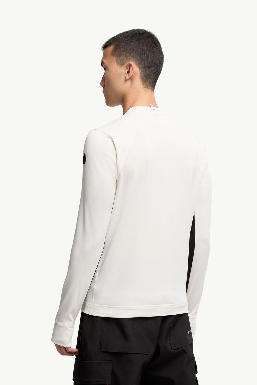 Polartec® Sweatshirt Men Black & White Moncler 4
