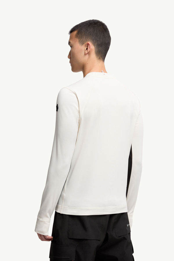 Polartec® Sweatshirt Men Black & White Moncler 4