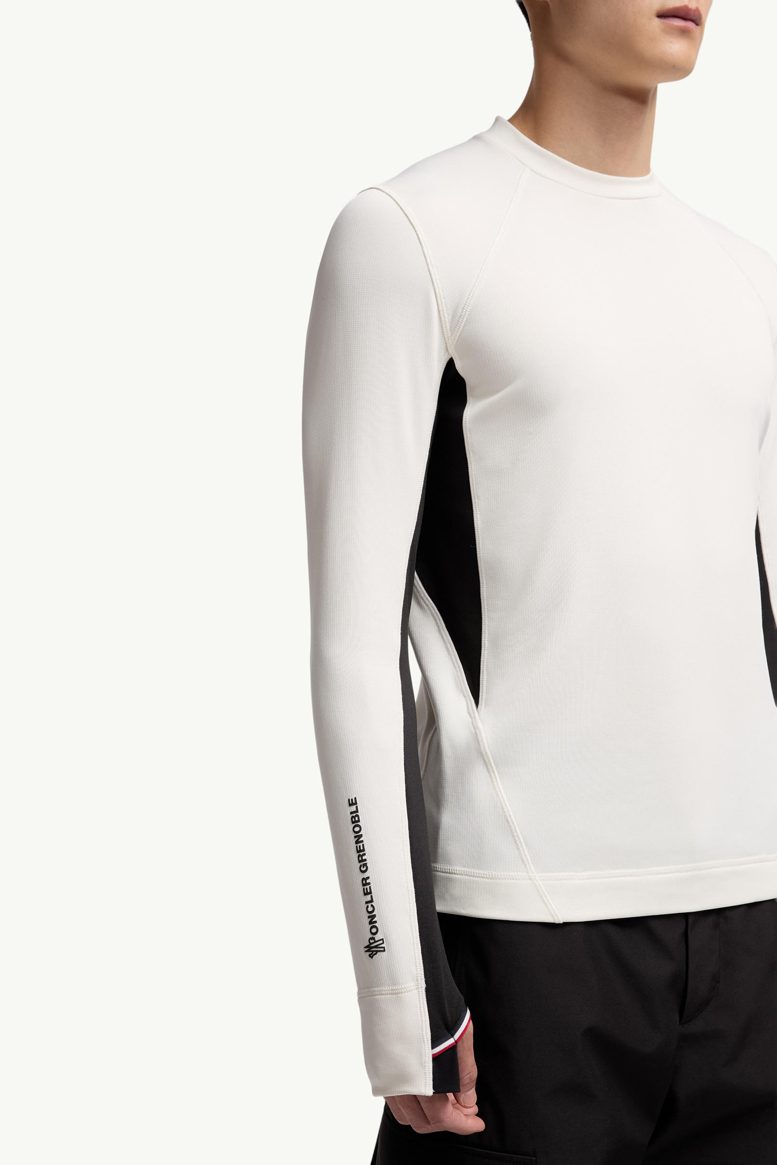 Polartec® Sweatshirt Herren Schwarz & Weiß Moncler 5