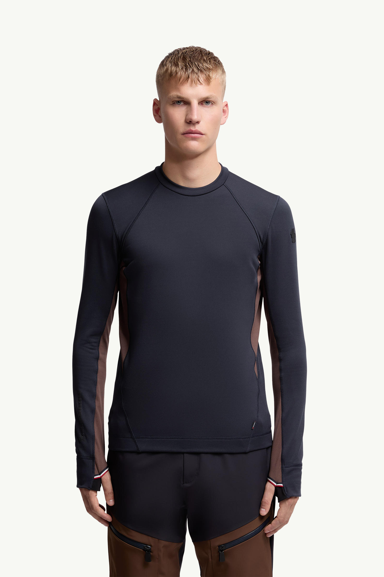 Polartec® Sweatshirt Herren Blau & Braun Moncler 3