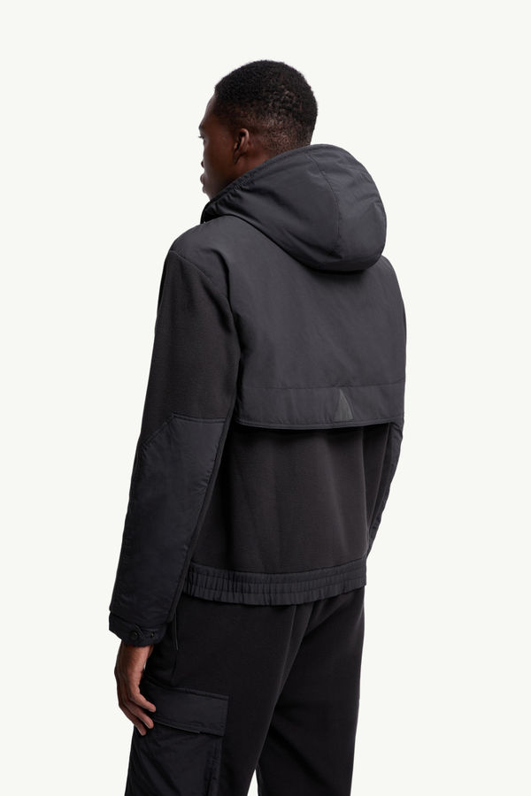 Cardigan zippé en Polartec® Hommes Noir Moncler 4