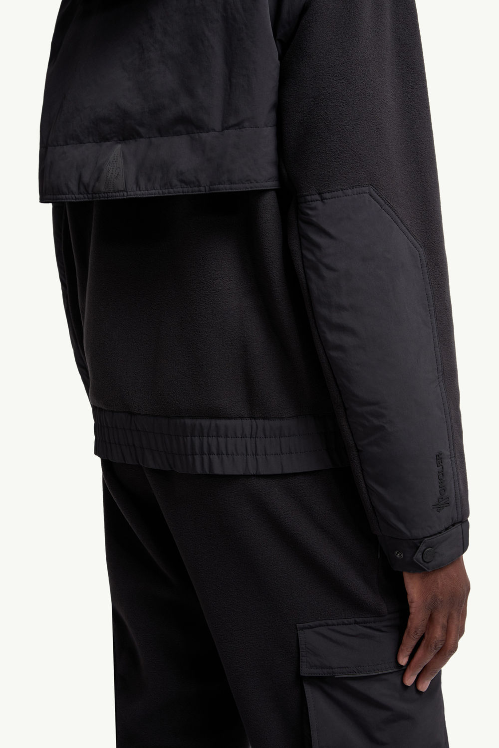Polartec® Zip-Up Hoodie Men Black Moncler 5