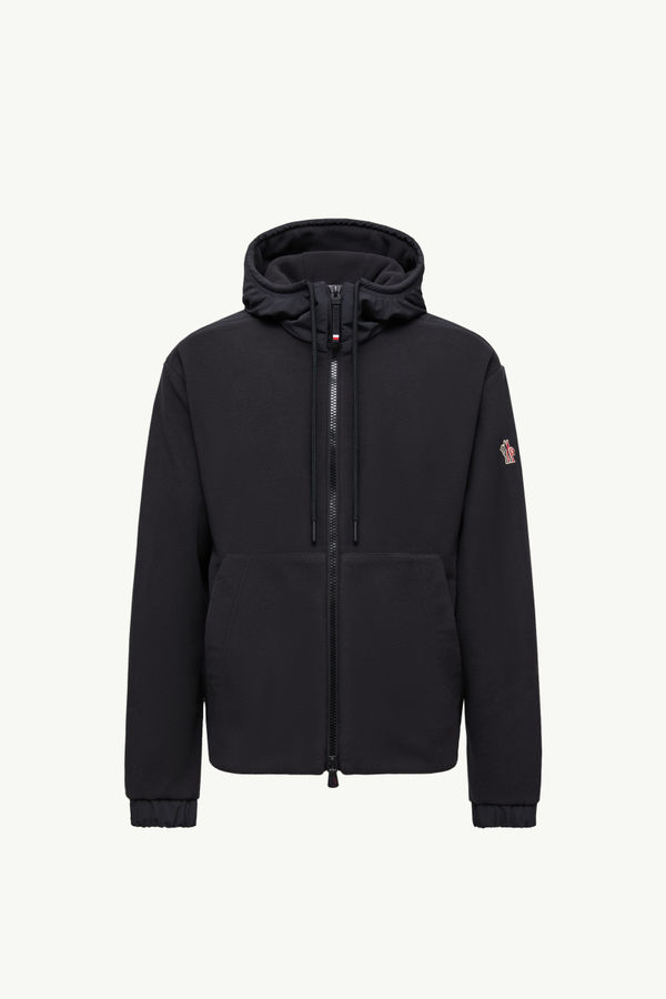 Cardigan zippé en Polartec® Hommes Noir Moncler 2