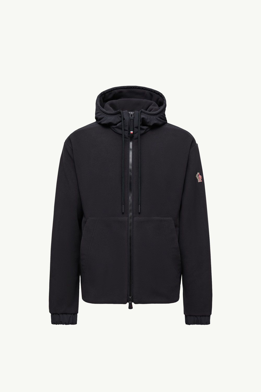 Polartec® Zip-Up Hoodie Men Black Moncler 2