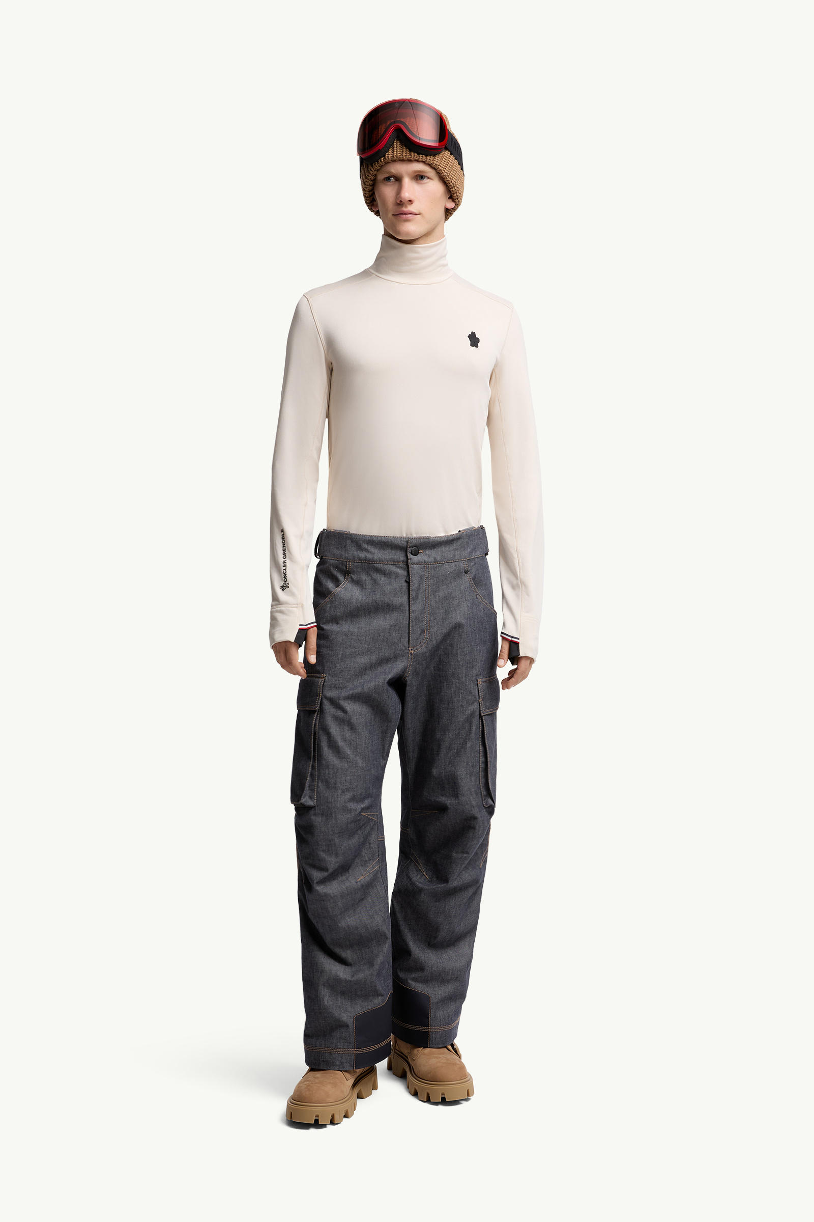 タートルネック メンズ ホワイト Moncler 0