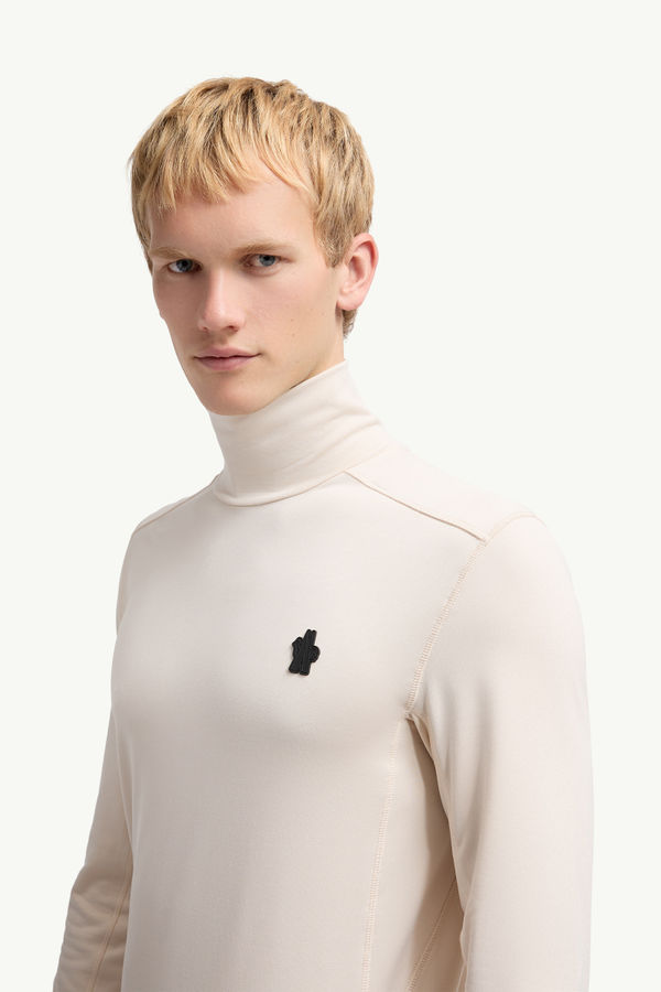 Polartec® Polo Neck Men White Moncler 1