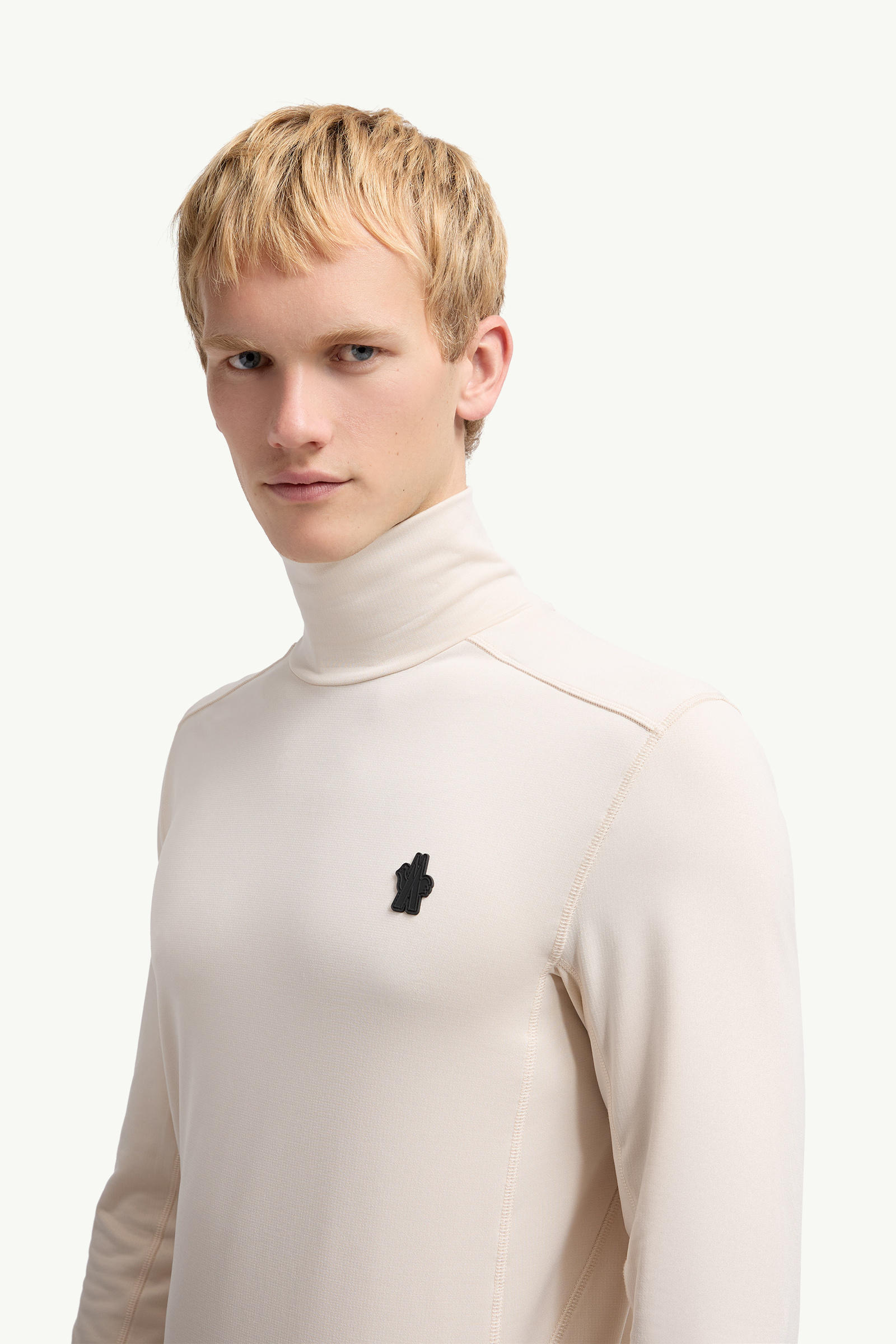 Polartec® Polo Neck Men White Moncler 1