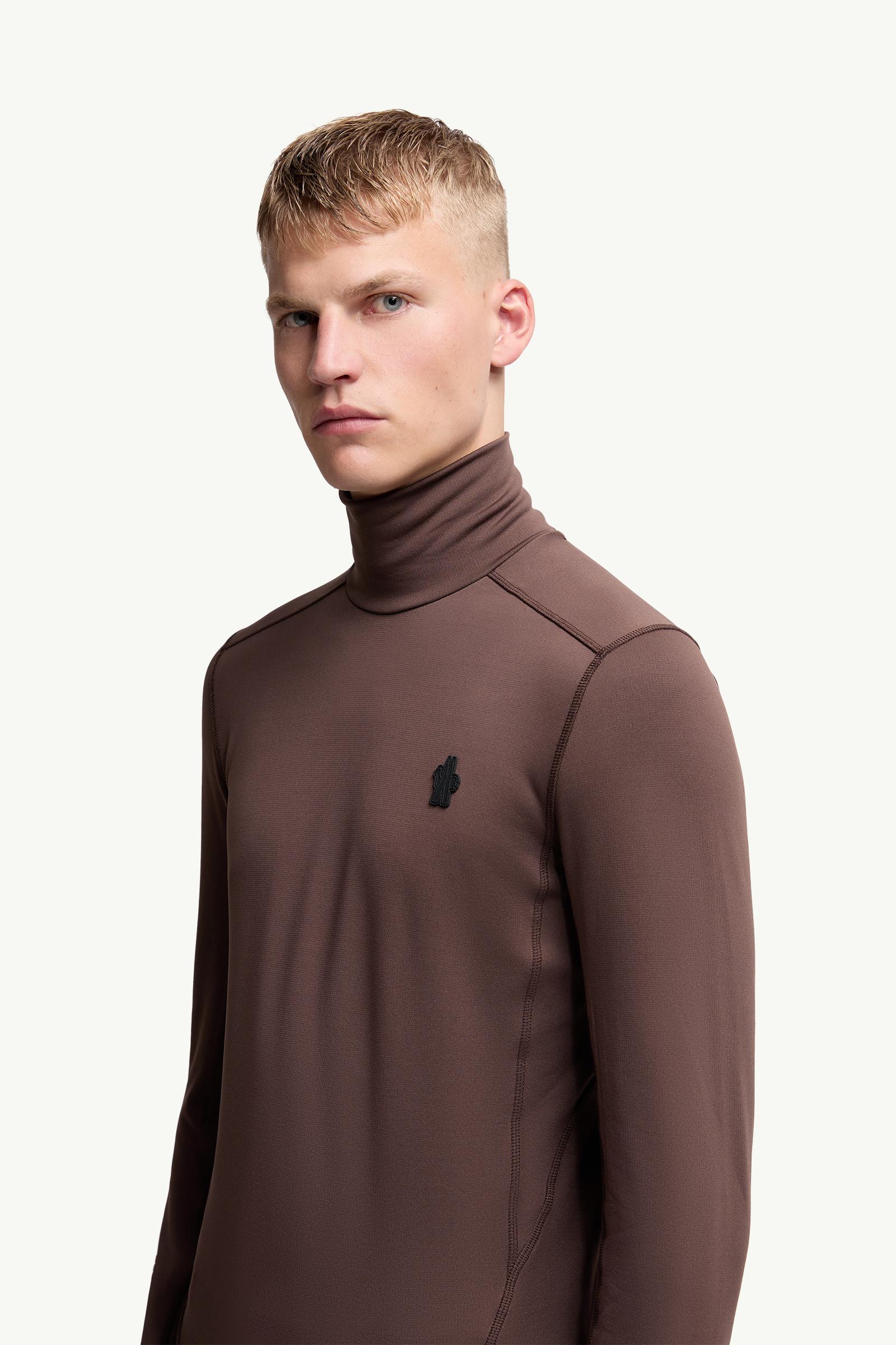 Pull à col roulé en Polartec® Hommes Marron Moncler 1