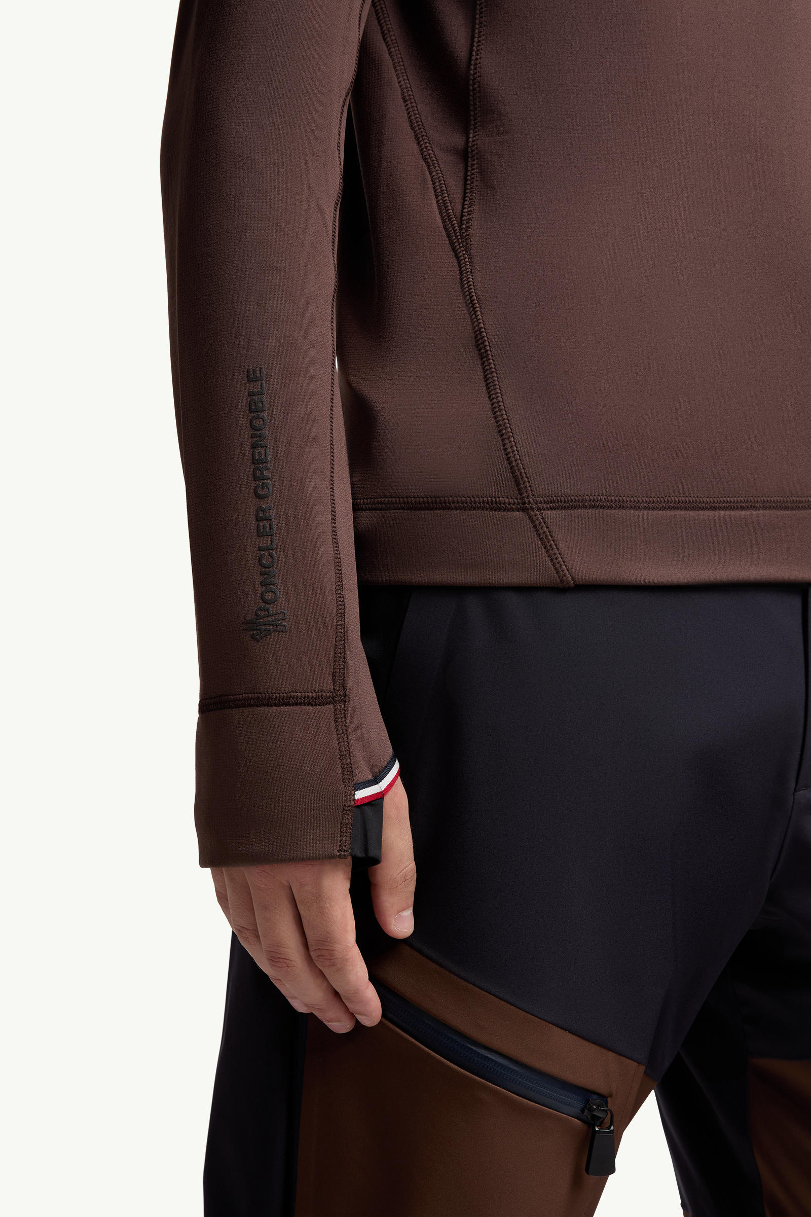 Pull à col roulé en Polartec® Hommes Marron Moncler 5