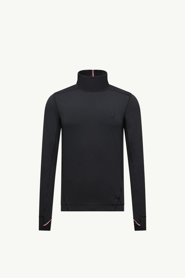 Polartec® Polo Neck Men Black Moncler 2