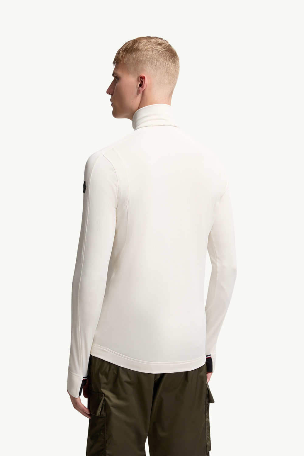 Polartec® Half Zip Sweatshirt Men White Moncler 4