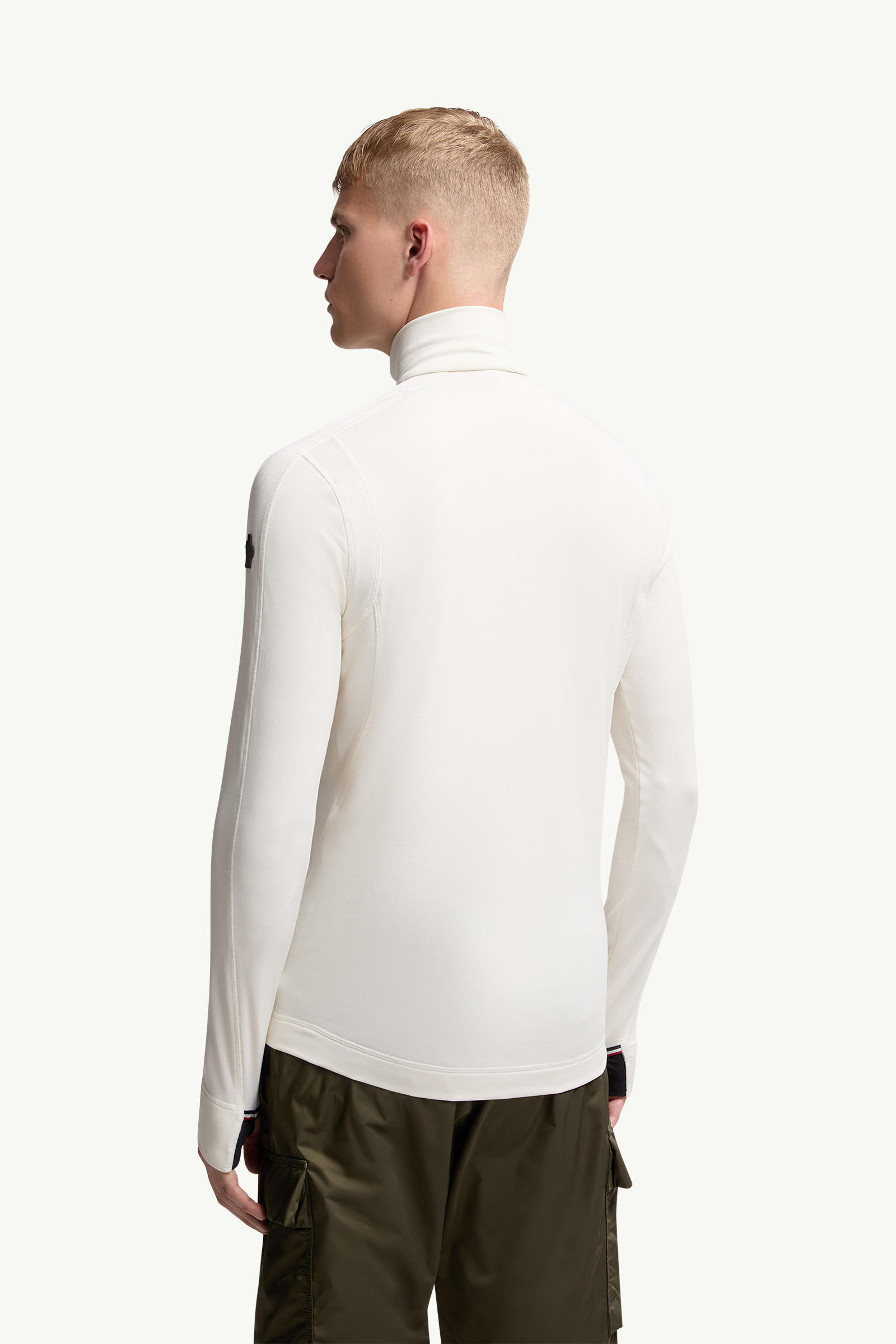 Polartec® Half Zip Sweatshirt Men White Moncler 4