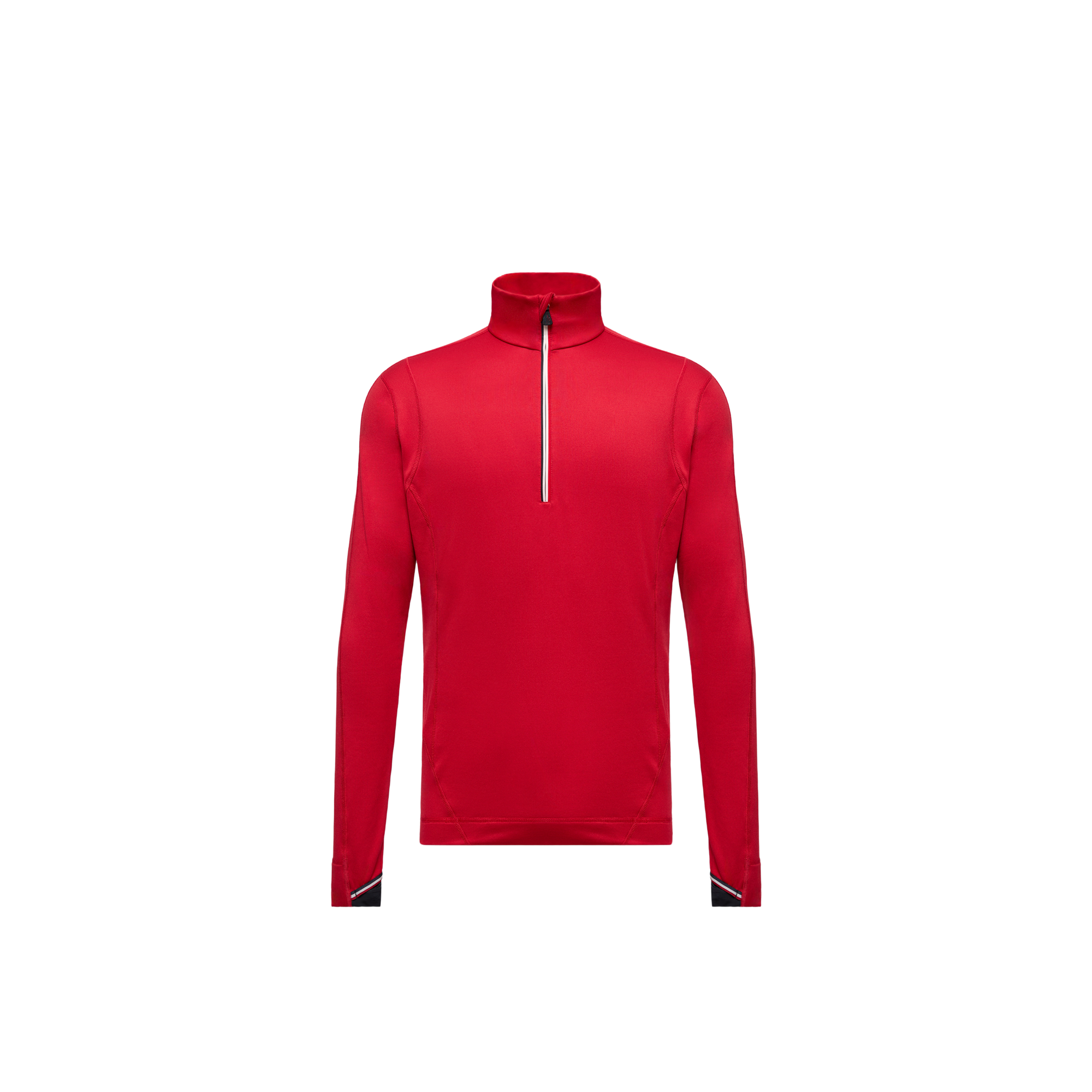 Grenoble    Polartec Half-Zip Sweatshirt for Men in Red, Size: M, Moncler