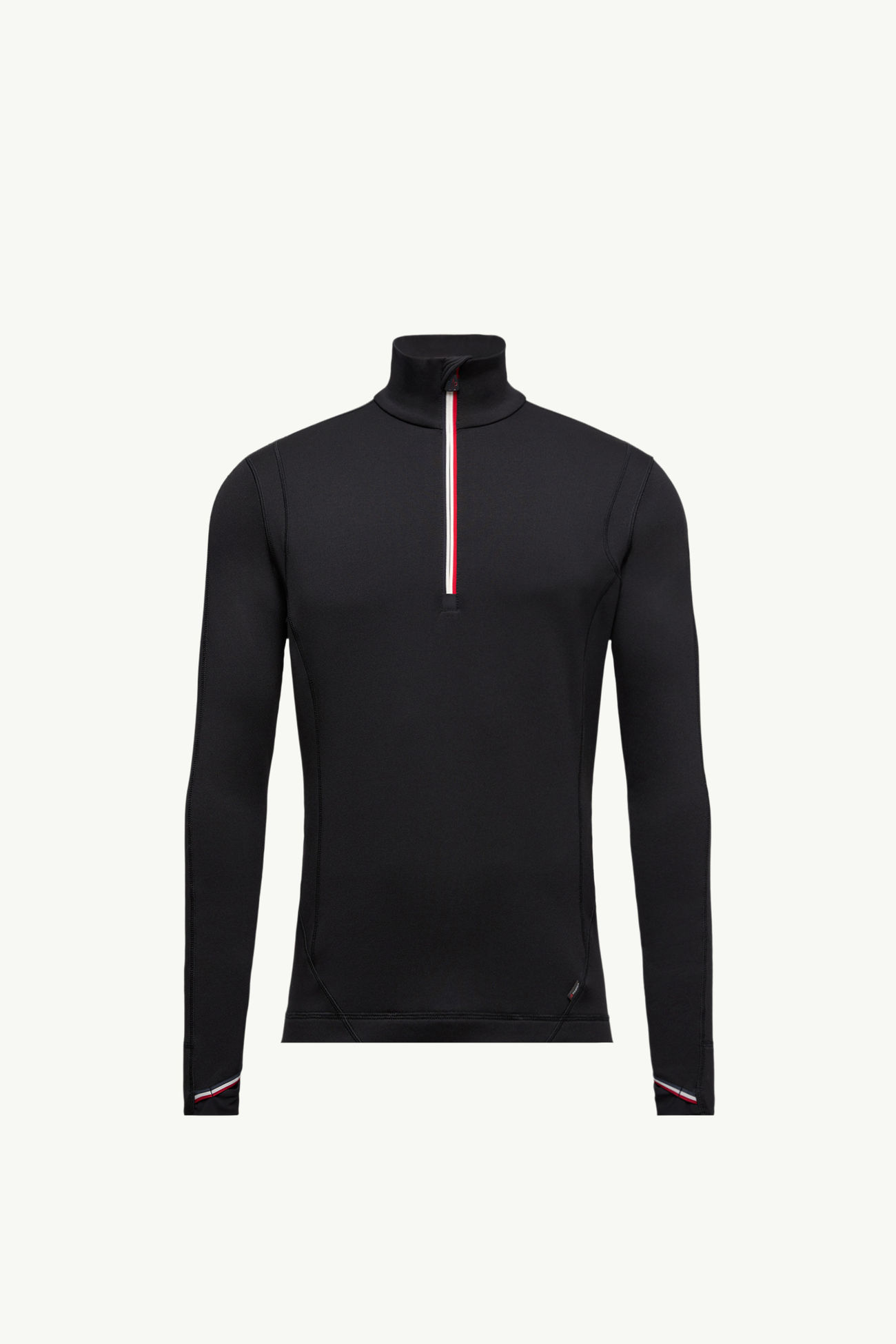 Polartec® Sweatshirt mit kurzem Reißverschluss Herren Schwarz Moncler 2