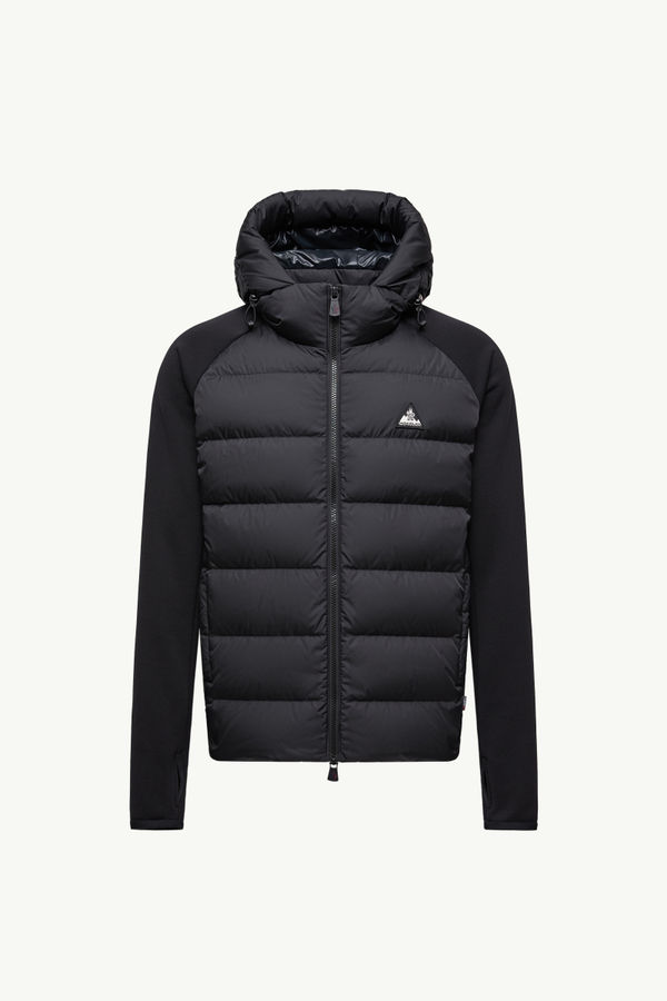 Padded Polartec® Zip-Up Hoodie Men Black Moncler 2