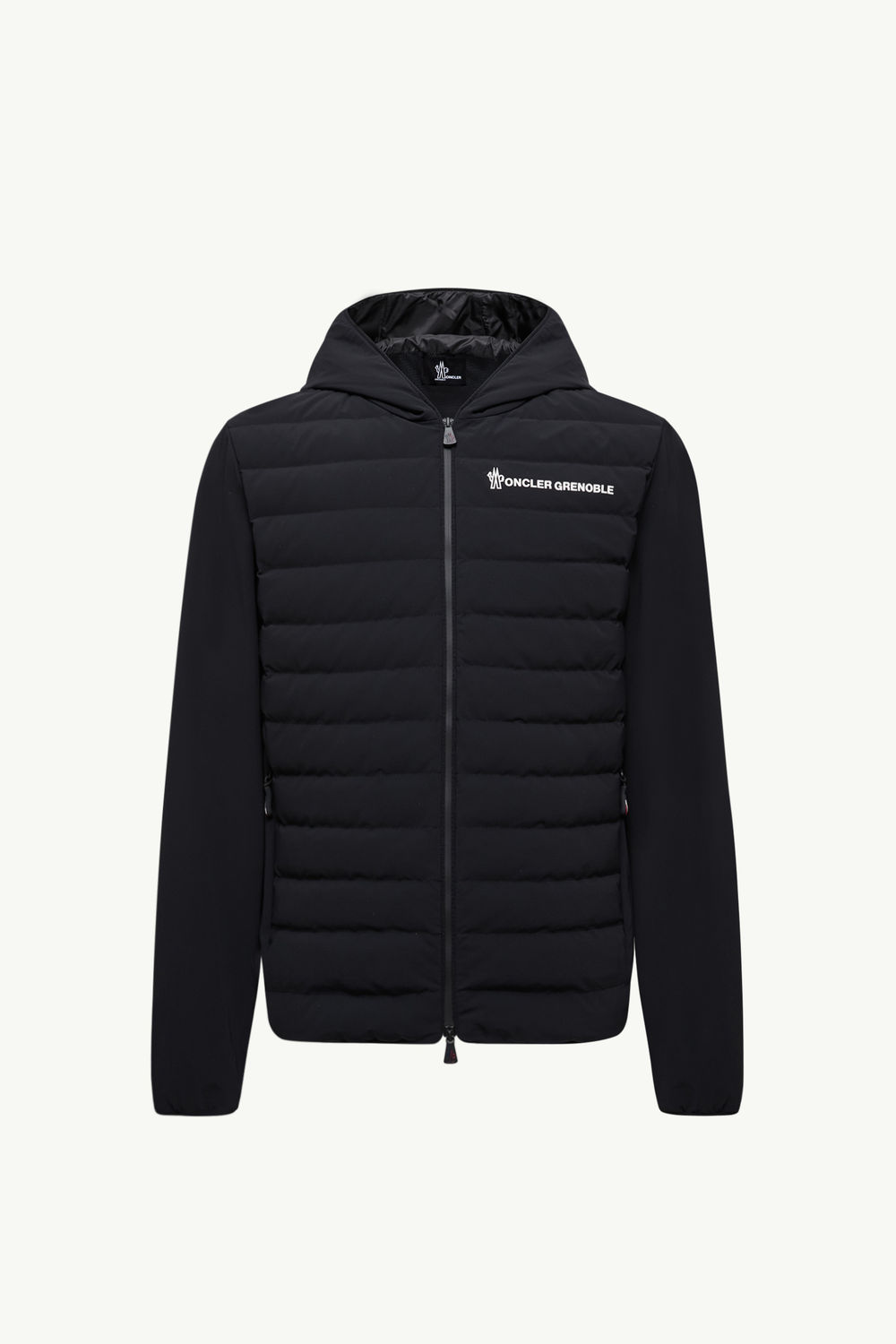 Felpa imbottita con zip Uomo Nero Moncler 2