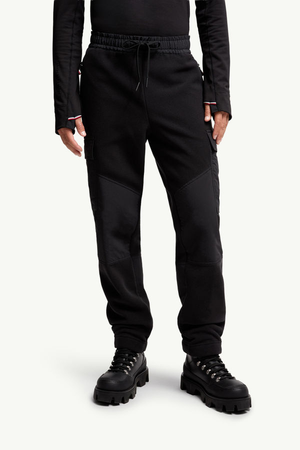 Pantaloni sportivi in Polartec® Uomo Nero Moncler 3
