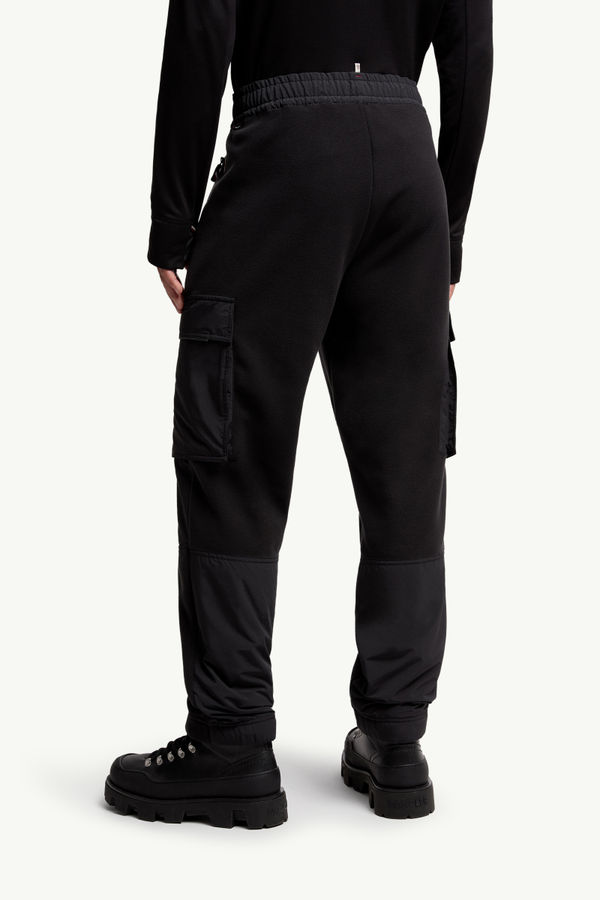 Pantaloni sportivi in Polartec® Uomo Nero Moncler 4