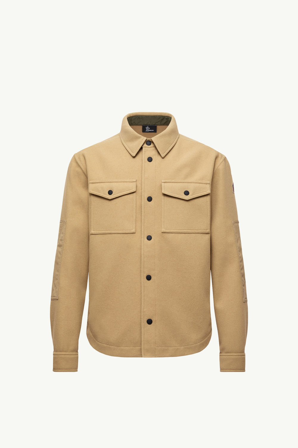 Long Sleeve Shirt Men Beige Moncler 2