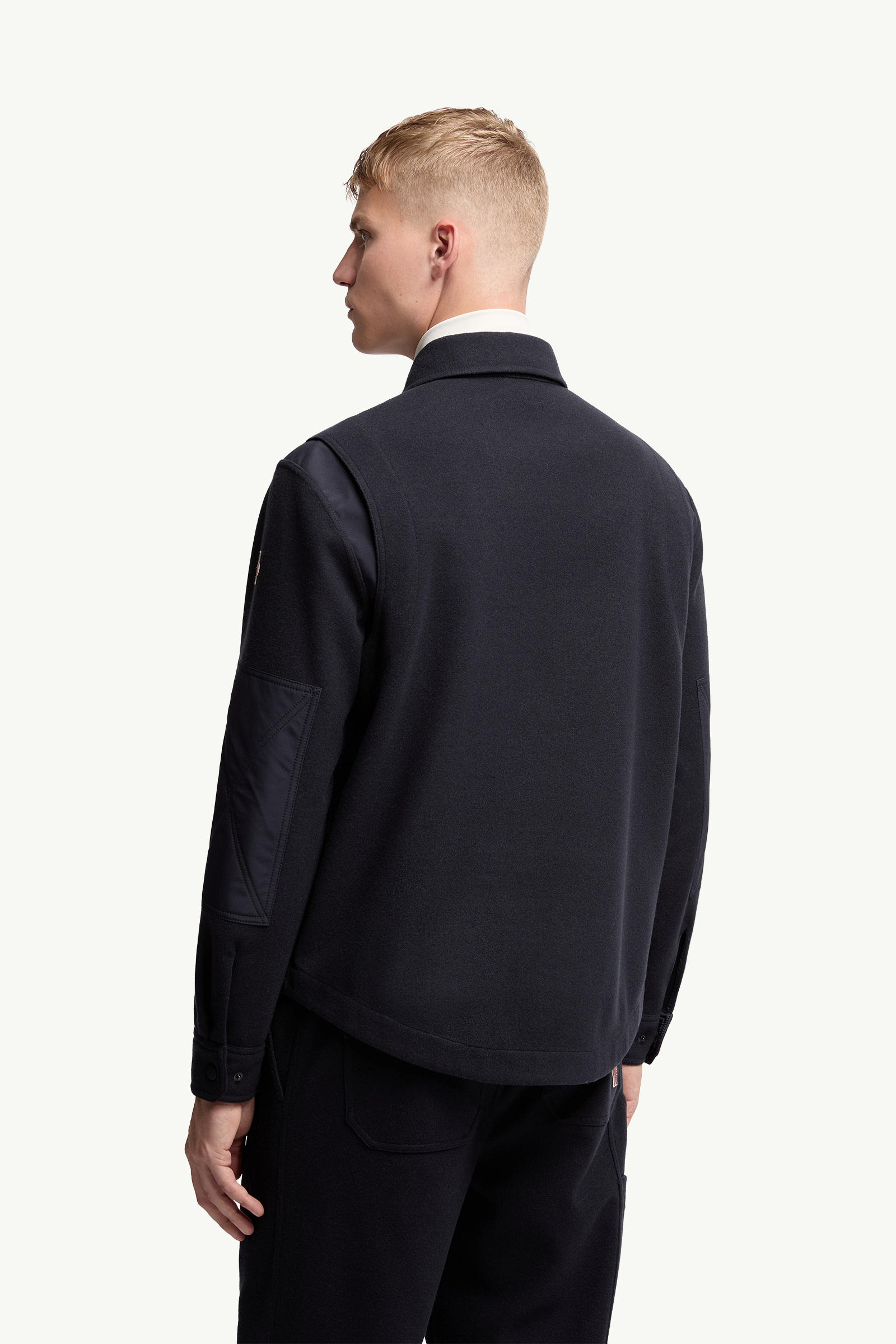 Chemise à manches longues Hommes Bleu marine Moncler 4