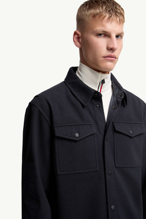 Langarmshirt Herren Navyblau Moncler 5