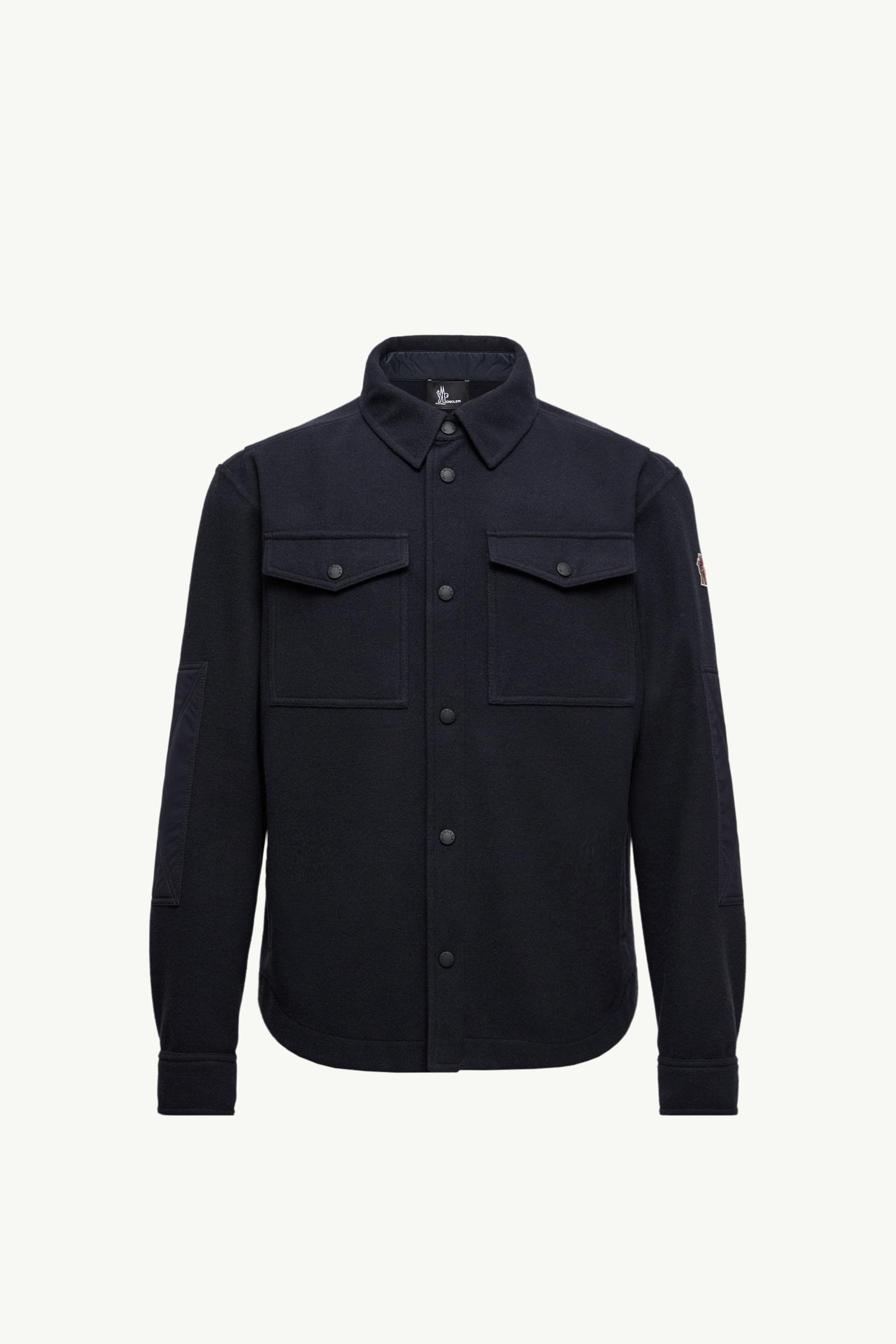 Navy Blue Long Sleeve Shirt - Shirts for Men | Moncler US