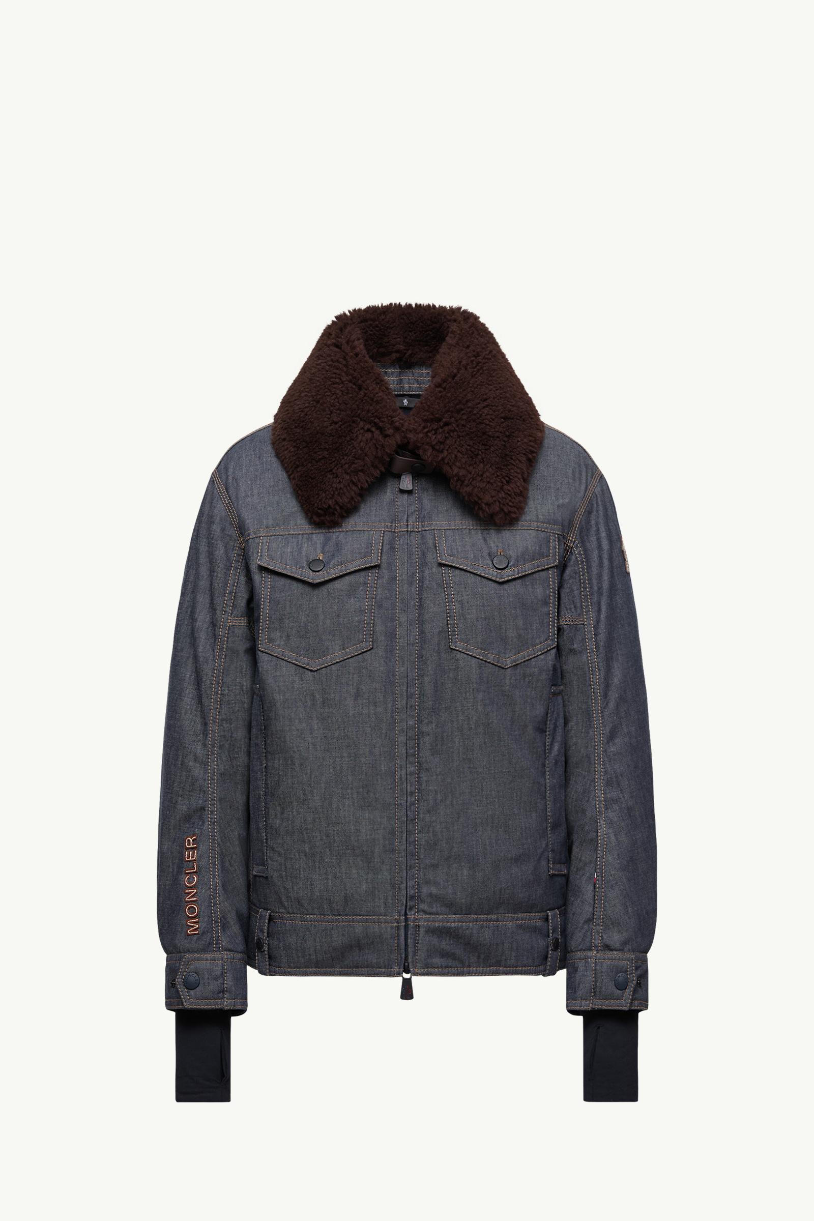 Dark Grey Yunque Denim Insulated Ski Jacket - Ski Jackets for