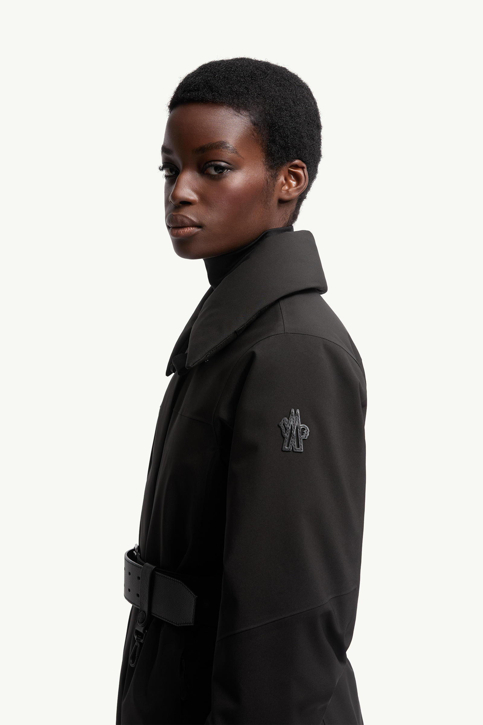 Vizelles Shearling-Trimmed Ski Jacket Women Black Moncler 1