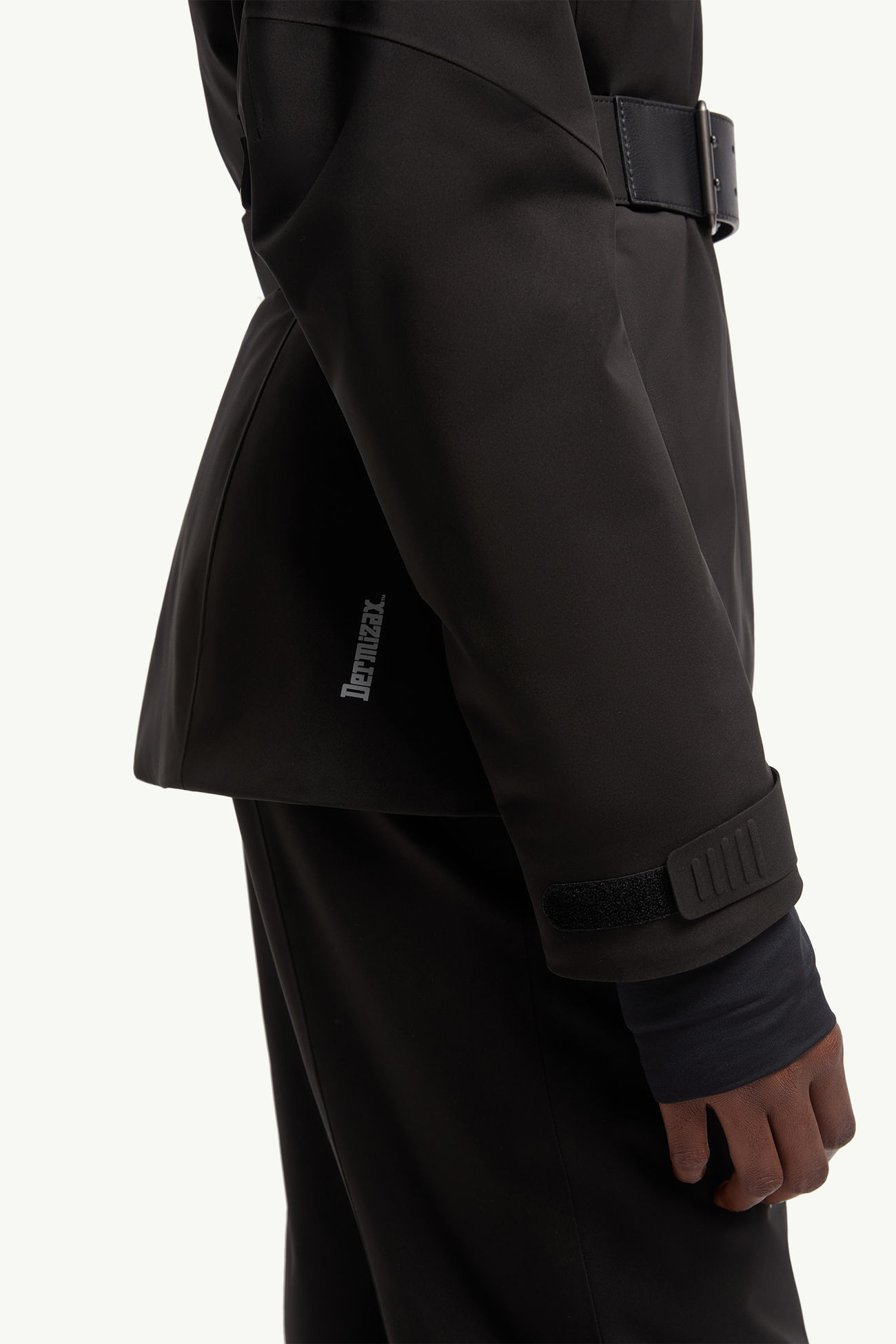 Vizelles Skijacke mit Shearling-Besatz Damen Schwarz Moncler 6