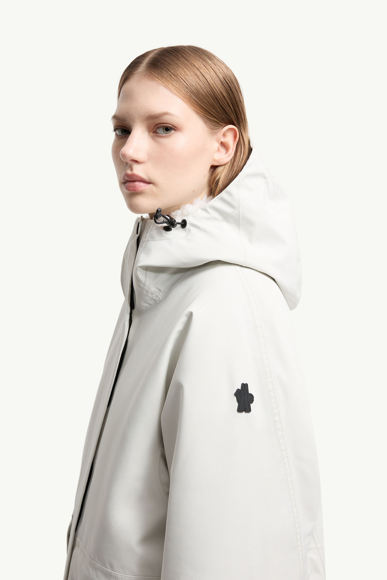 Bwindi Hooded GORE-TEX Ski Jacket Women White Moncler 1