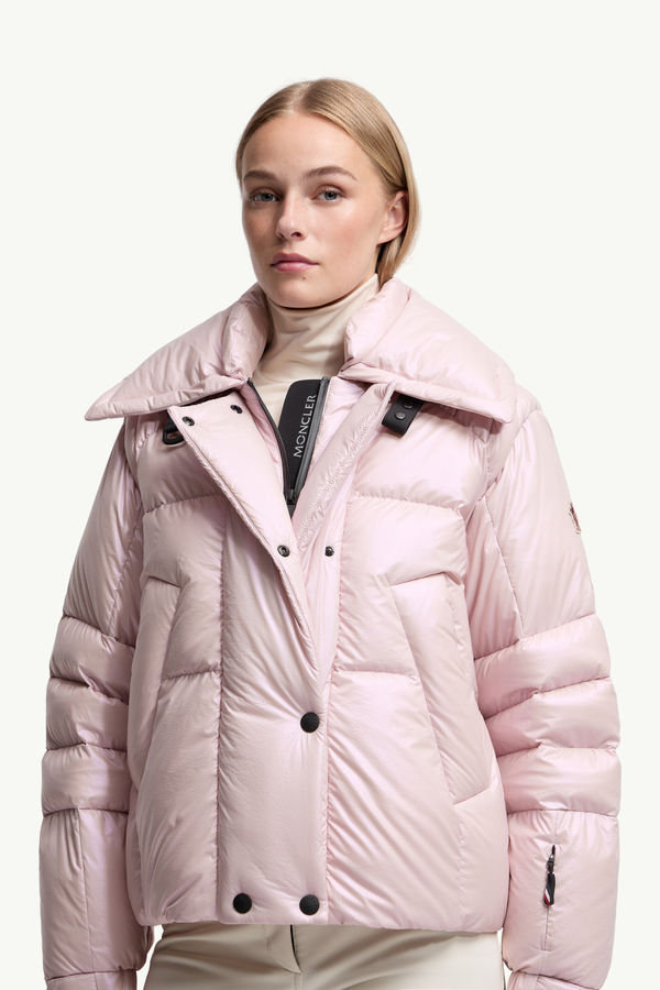 Giacca da Sci Imbottita Jeita Donna Rosa Lucido Moncler 5