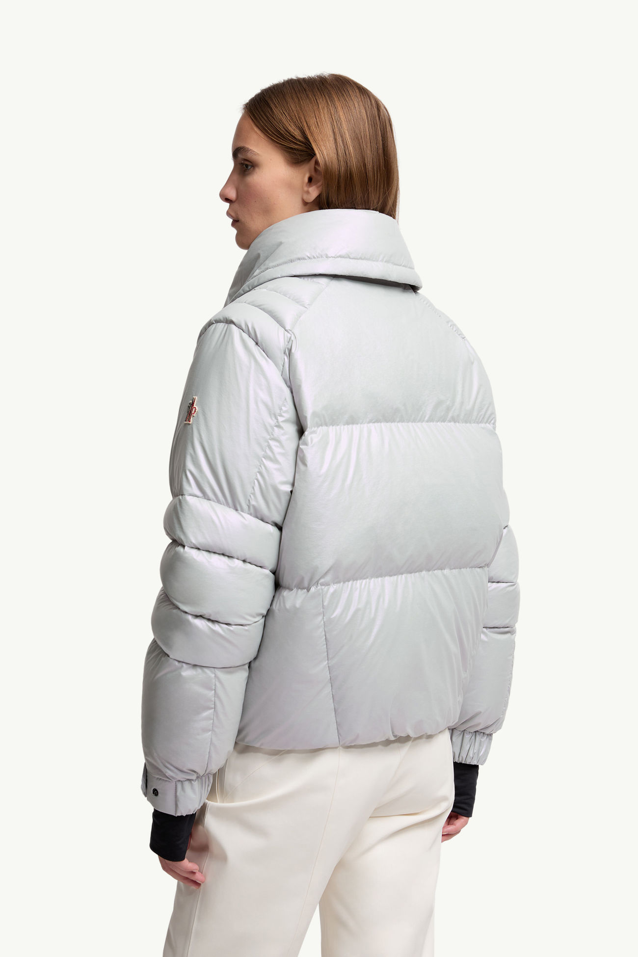 Jeita Down Ski Jacket Women Light Blue Moncler 4
