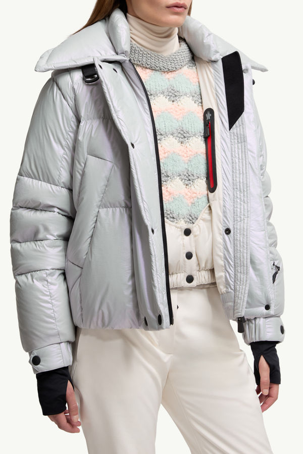 Jeita Daunen-Skijacke Damen Hellblau Moncler 5