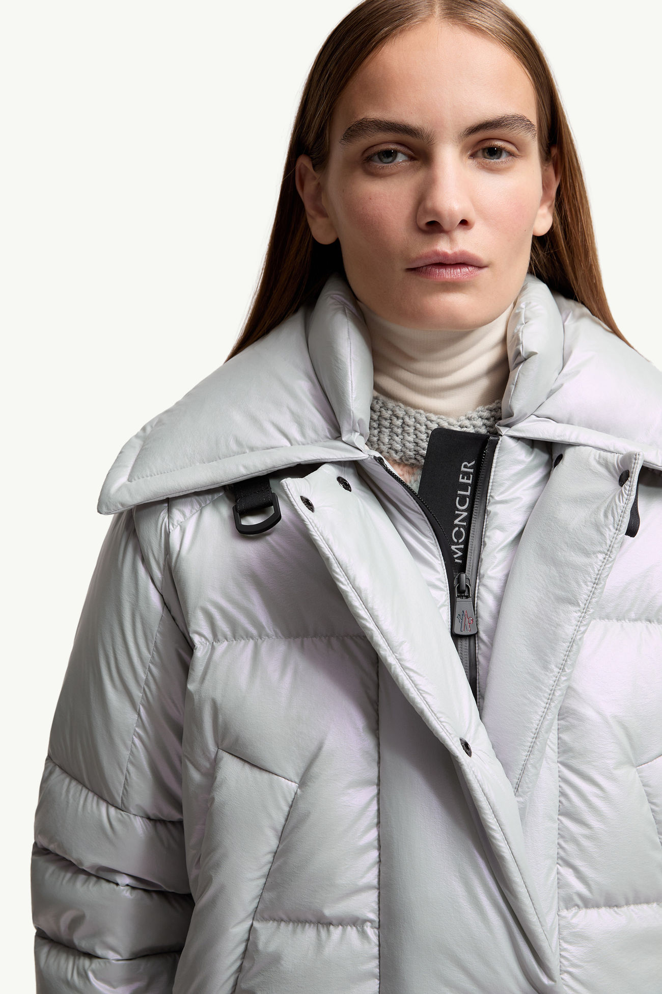 Jeita Down Ski Jacket Women Light Blue Moncler 6