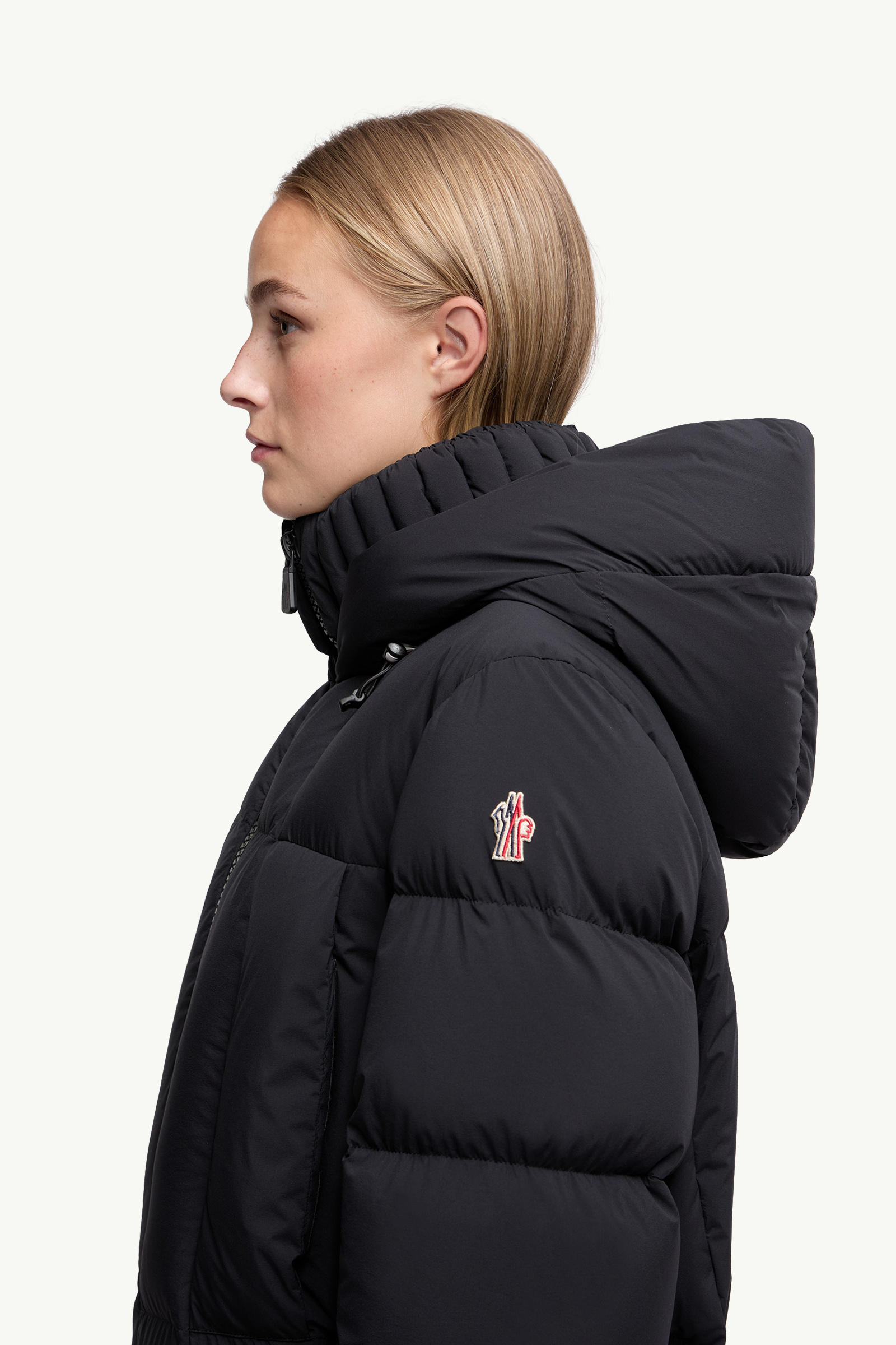 Bonnieure Hooded Down Ski Jacket Women Black Moncler 1