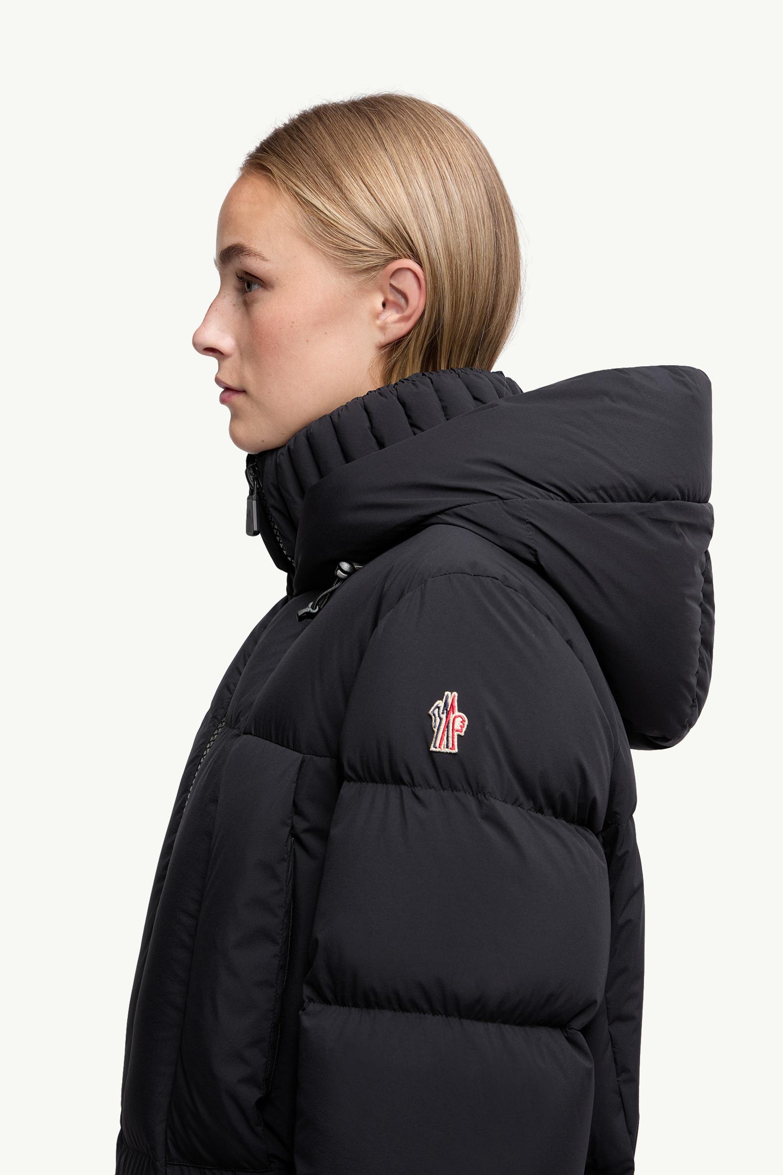 Black Bonnieure Hooded Insulated Ski Jacket - Ski Jackets for