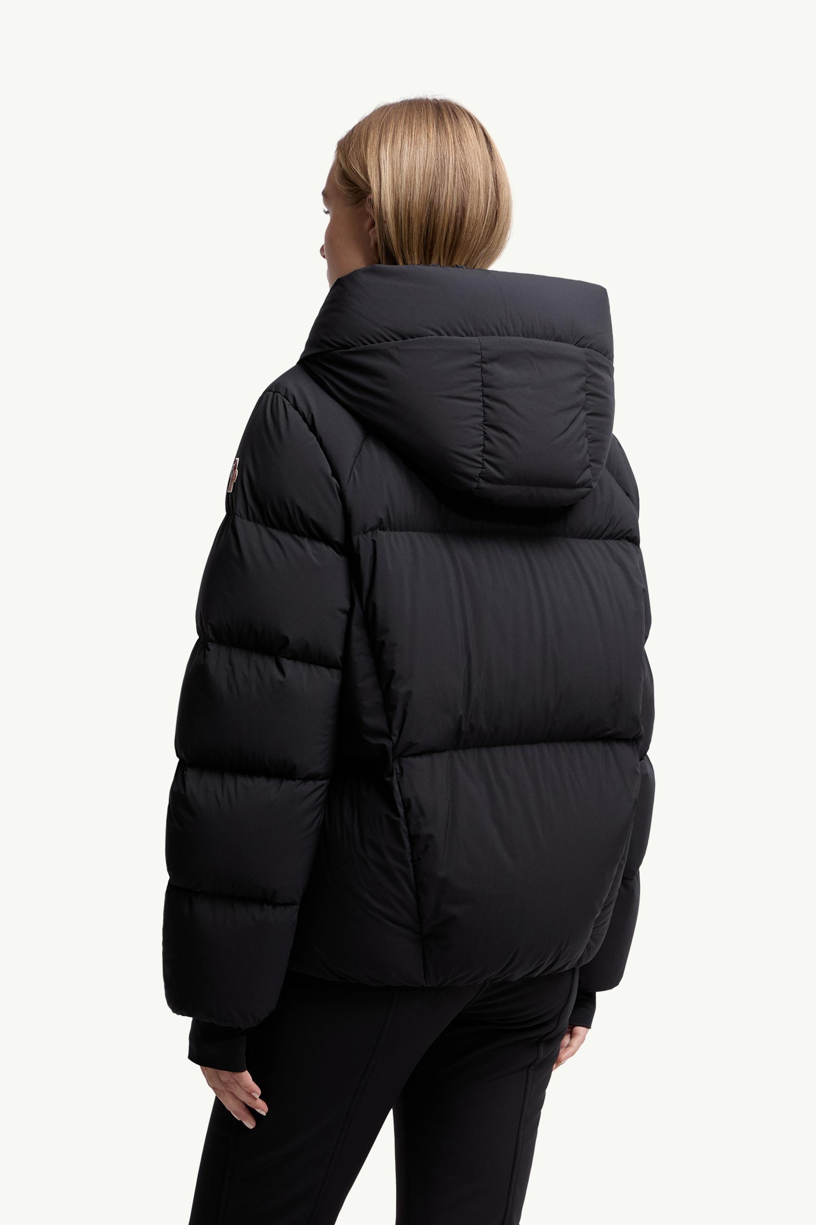 Black Bonnieure Hooded Insulated Ski Jacket - Ski Jackets for