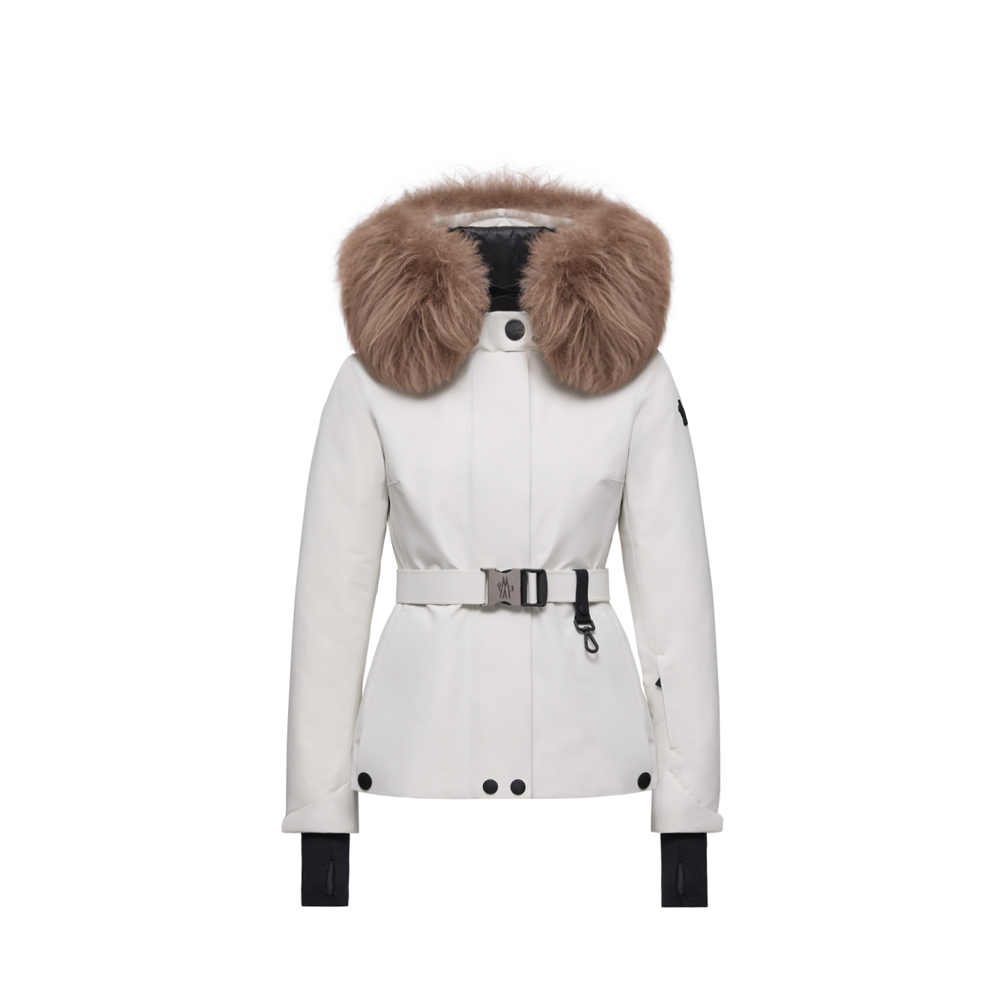MONCLER GRENOBLE Women's Down Ski Jacket - GORE-TEX - White - Size 3